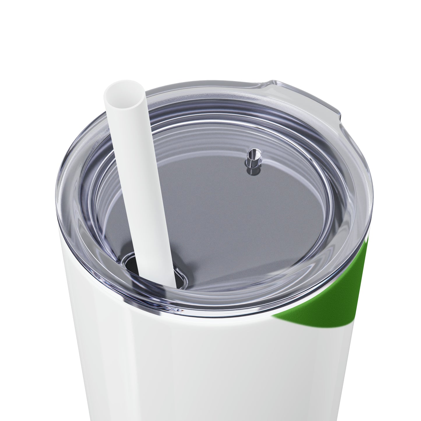 Water Bottle Flask Tumbler - IIWII Skinny Tumbler with Straw, 20oz