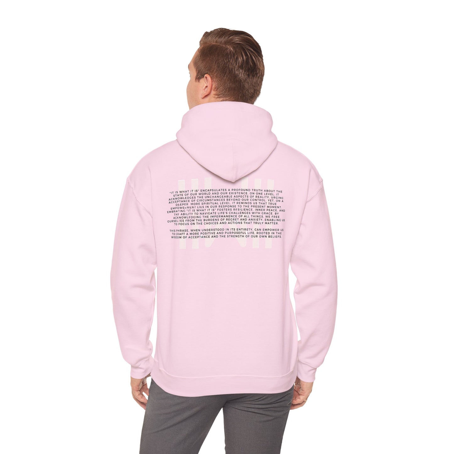 Hoody - IIWII logo branded "statement" Unisex Heavy Blend™ Hooded Sweatshirt