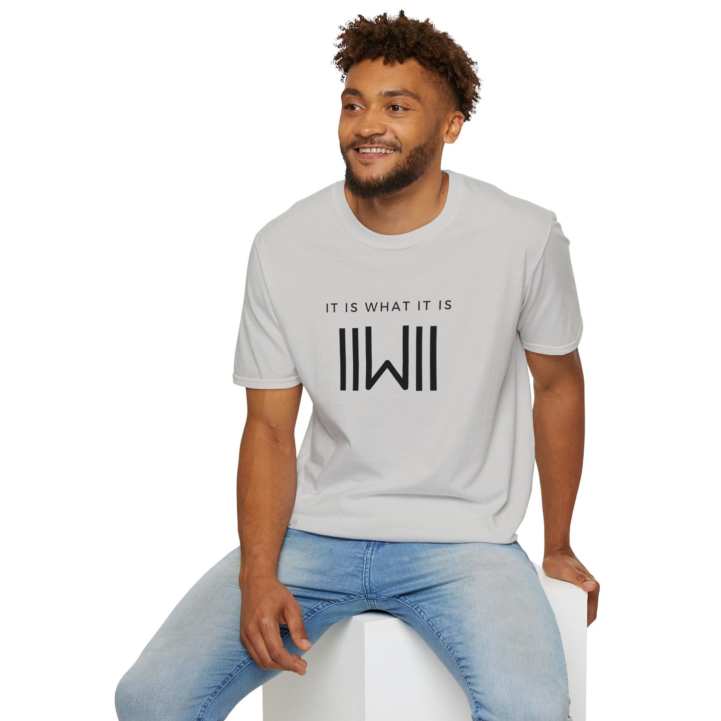 T-shirt - IIWII "It Is What It Is" Unisex Softstyle T-Shirt tee