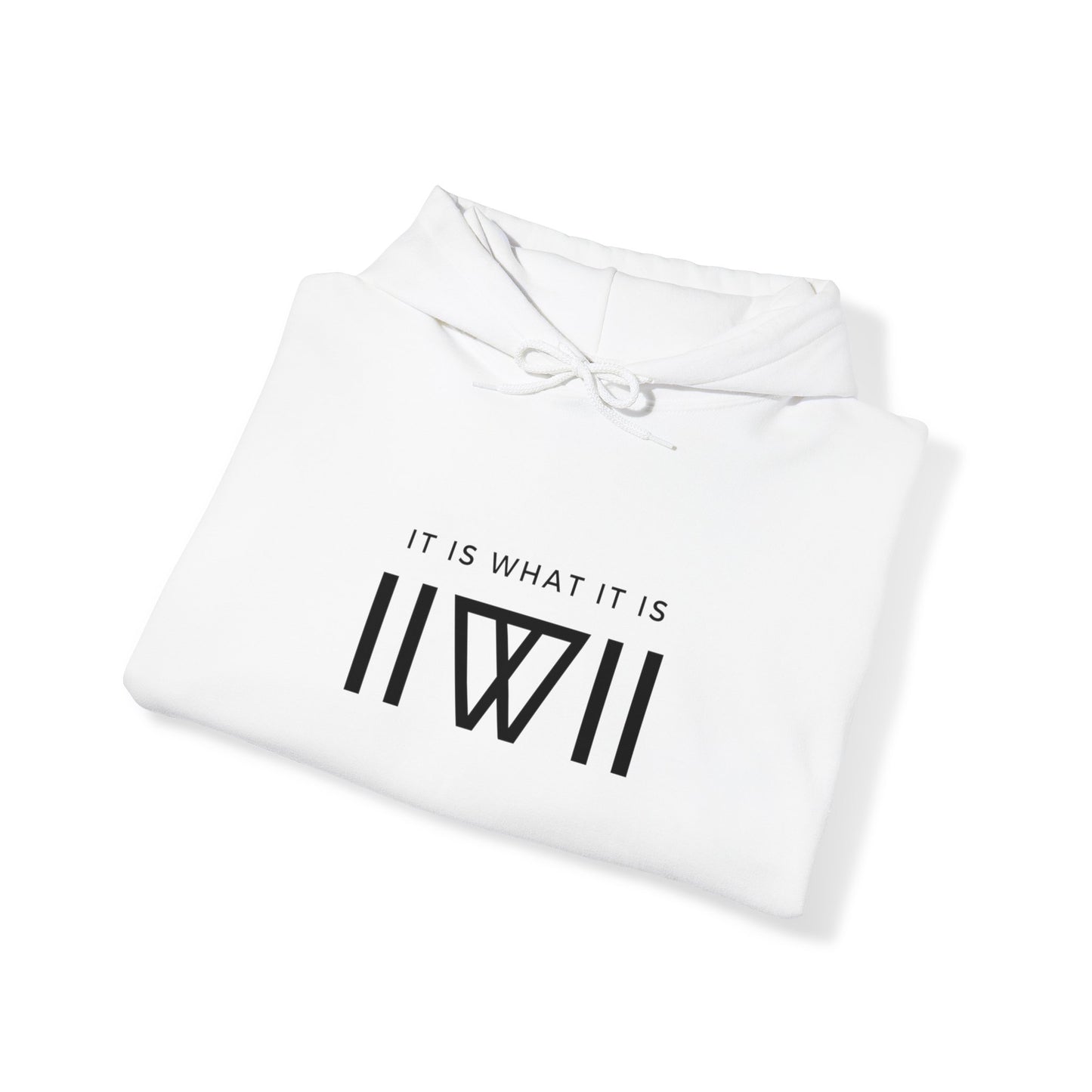 Hoody - IIWII logo branded "statement" Unisex Heavy Blend™ Hooded Sweatshirt