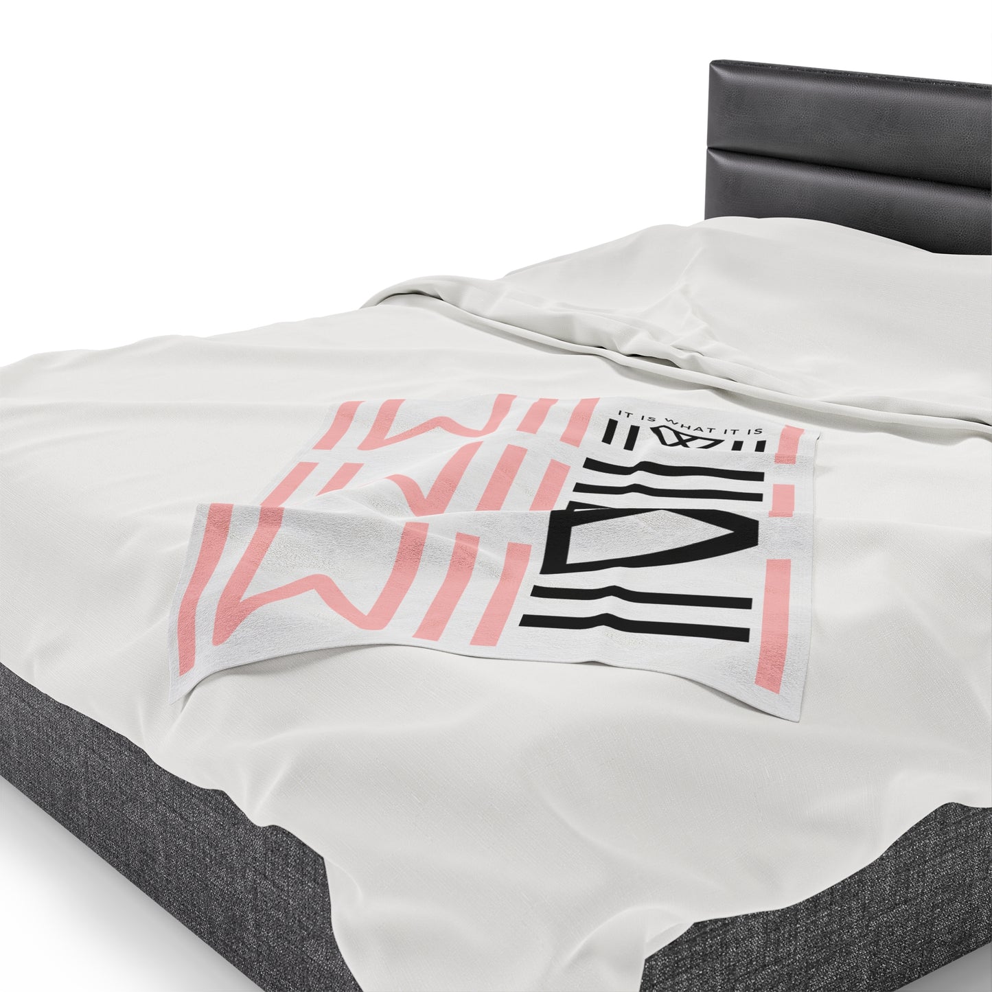 Blanket Bedcover - IIWII branded logo Velveteen Plush Blanket