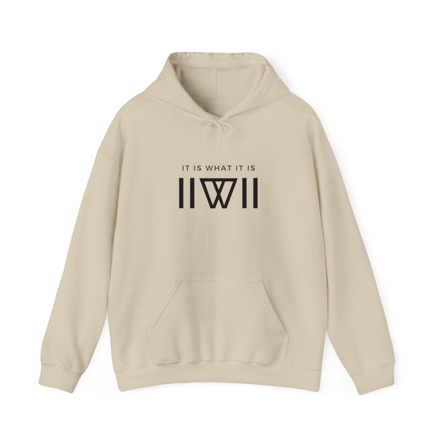 Hoody - IIWII logo branded "statement" Unisex Heavy Blend™ Hooded Sweatshirt