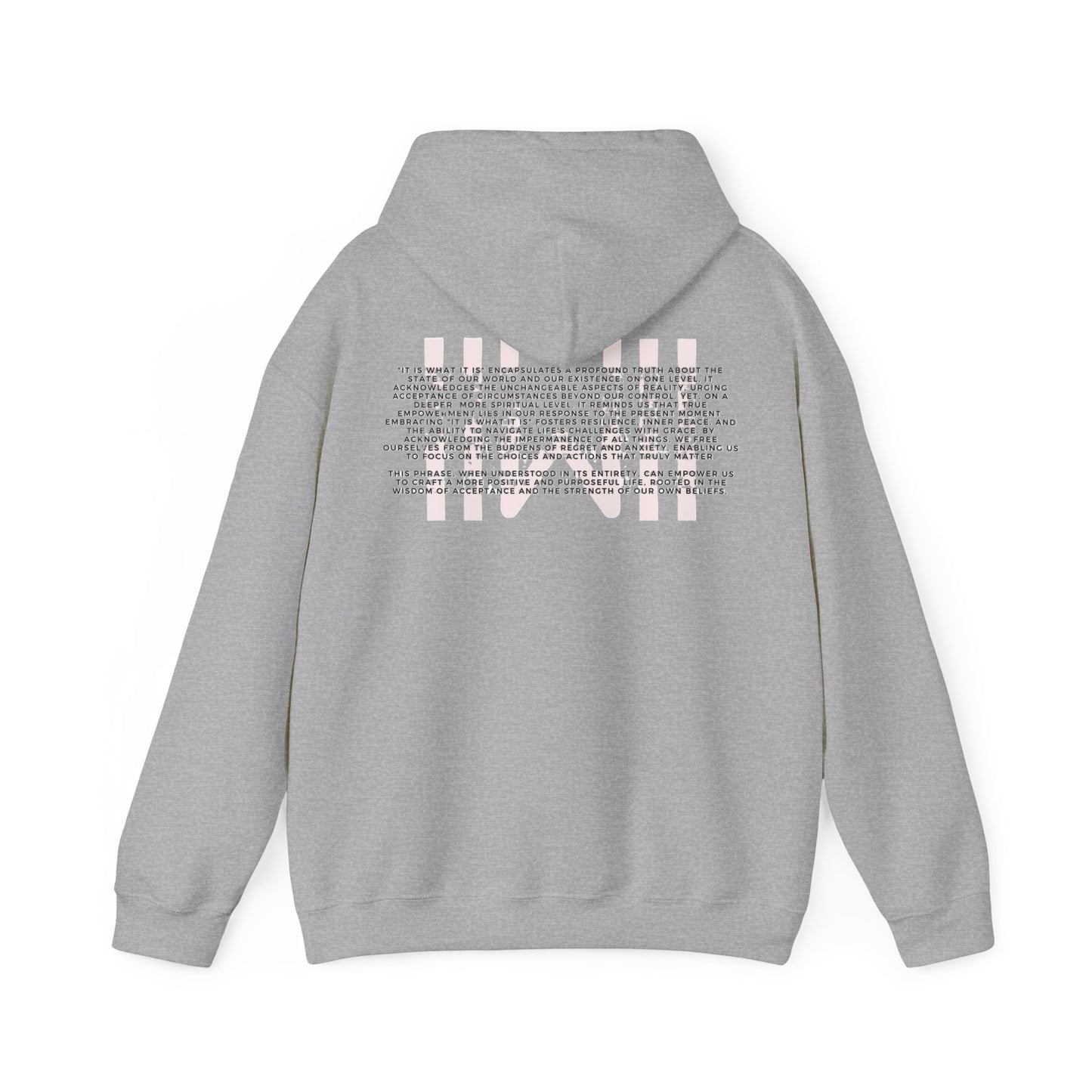 Hoody - IIWII logo branded "statement" Unisex Heavy Blend™ Hooded Sweatshirt