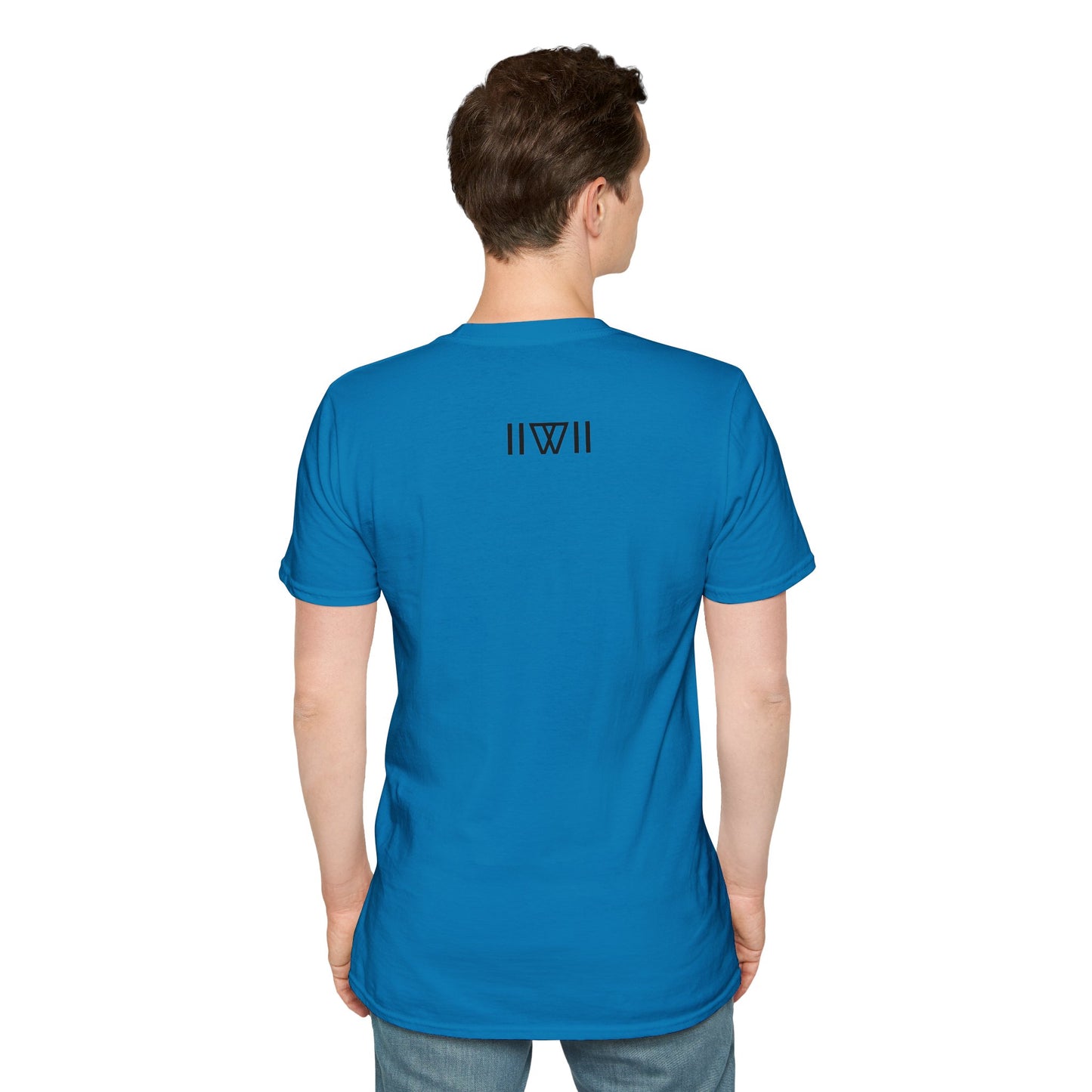 T-Shirt - The Big Logo - IIWII "It Is What It Is" pastel rainbow Unisex Soft style T-Shirt tee