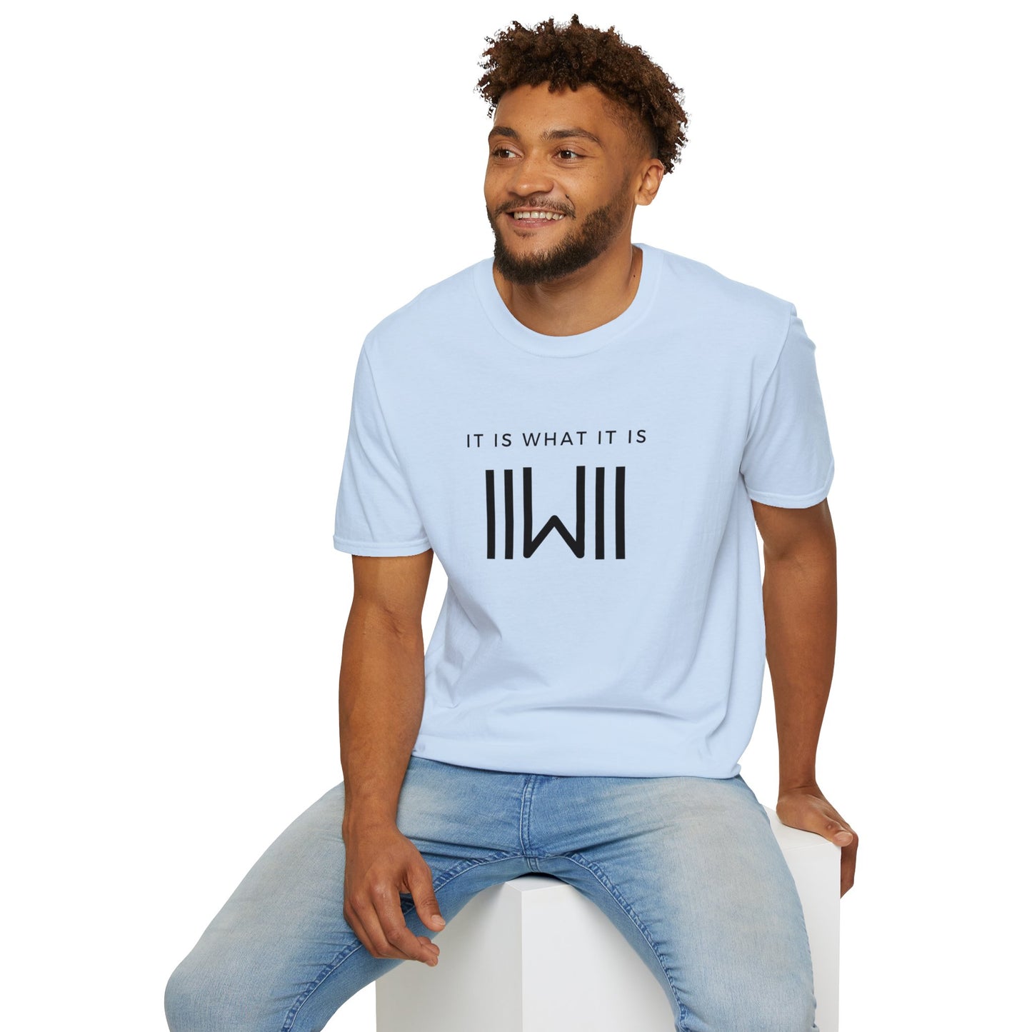 T-shirt - IIWII "It Is What It Is" Unisex Softstyle T-Shirt tee