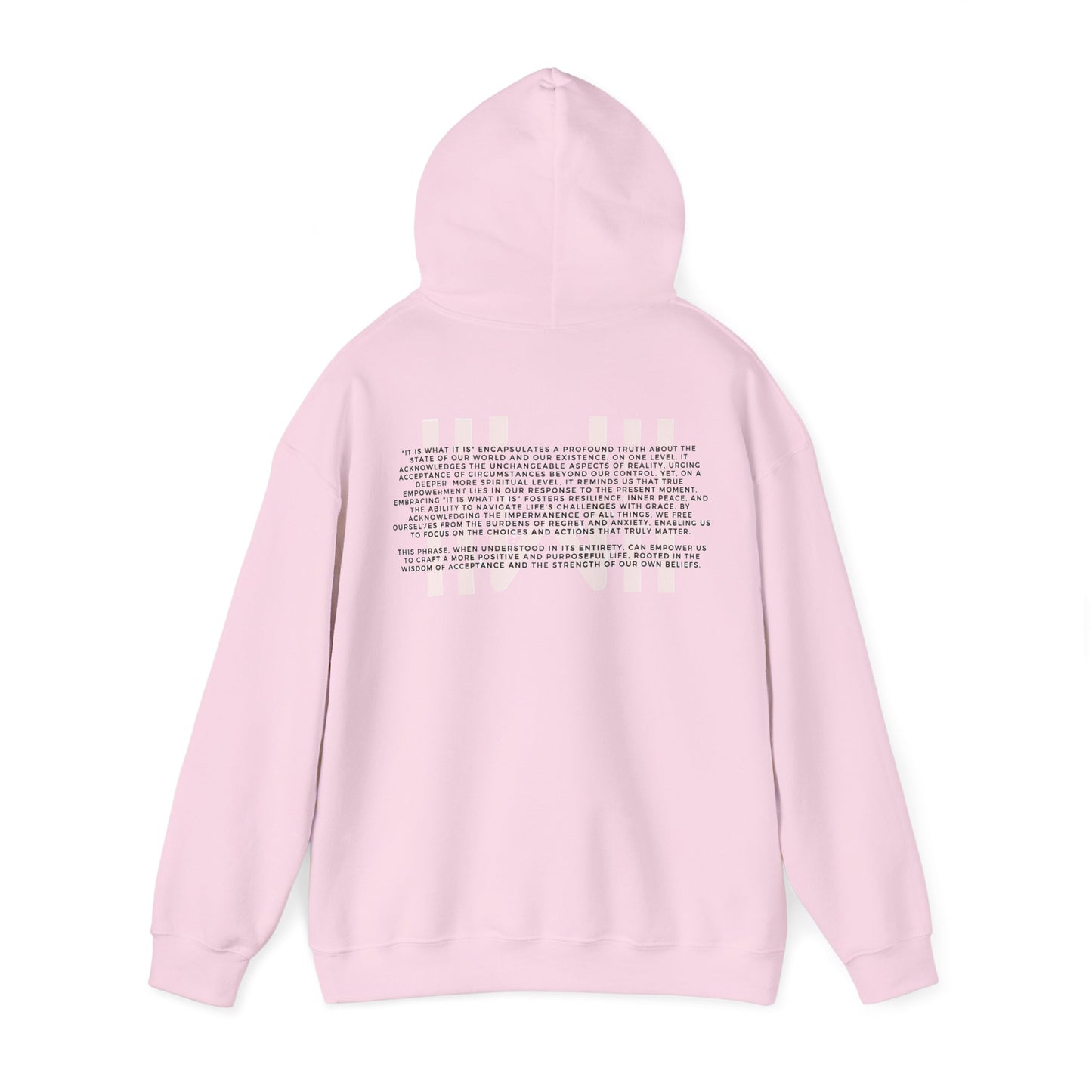 Hoody - IIWII logo branded "statement" Unisex Heavy Blend™ Hooded Sweatshirt