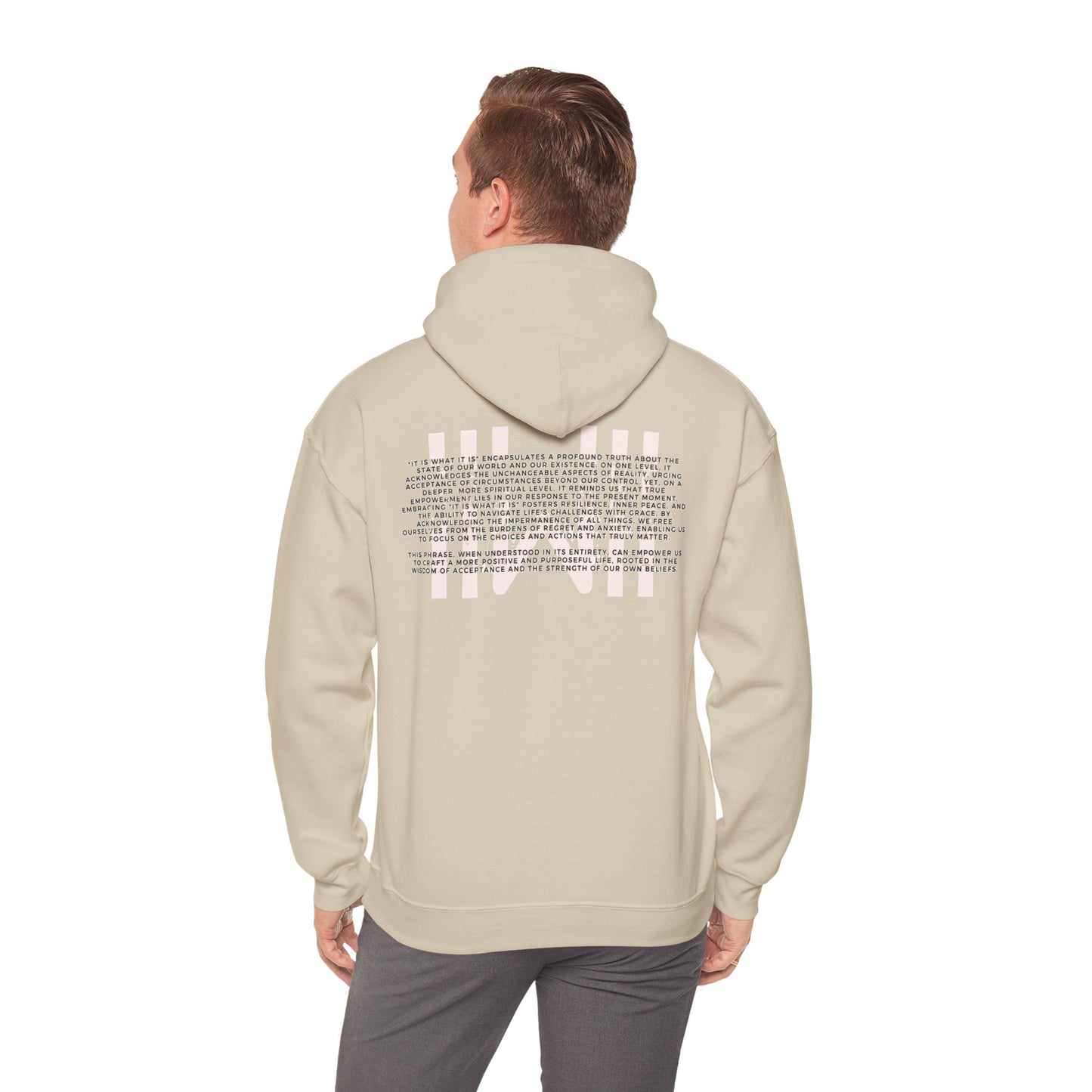 Hoody - IIWII logo branded "statement" Unisex Heavy Blend™ Hooded Sweatshirt