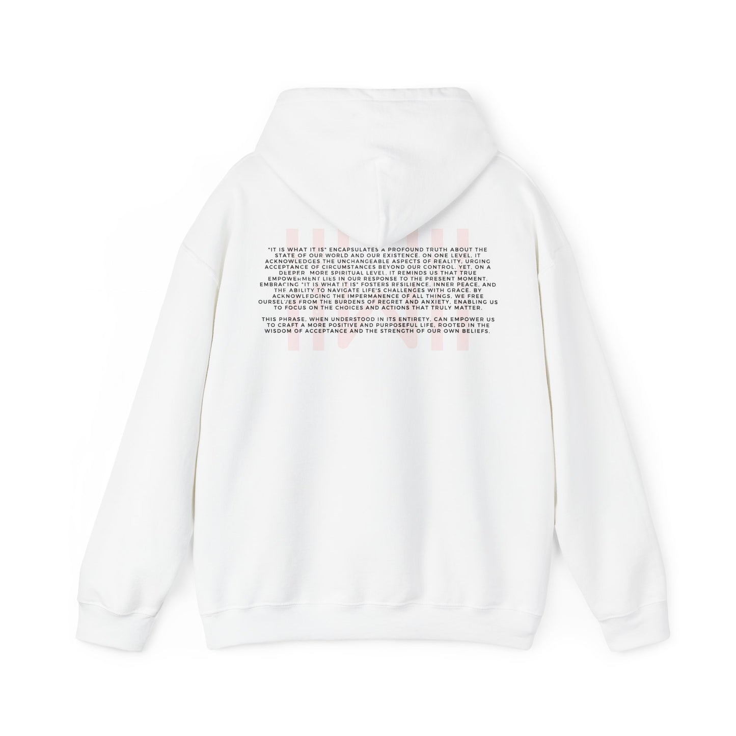 Hoody - IIWII logo branded "statement" Unisex Heavy Blend™ Hooded Sweatshirt