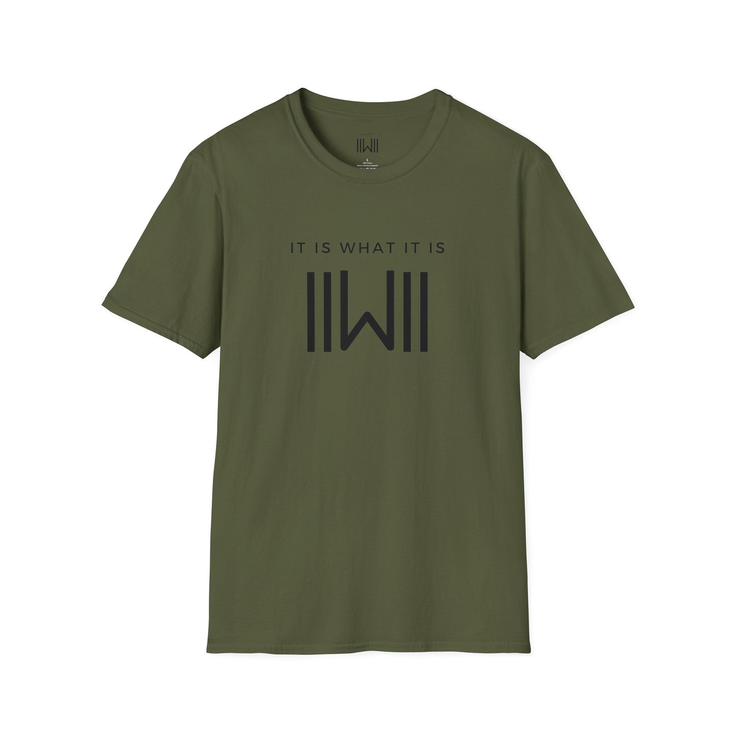 T-shirt - IIWII "It Is What It Is" Unisex Softstyle T-Shirt tee