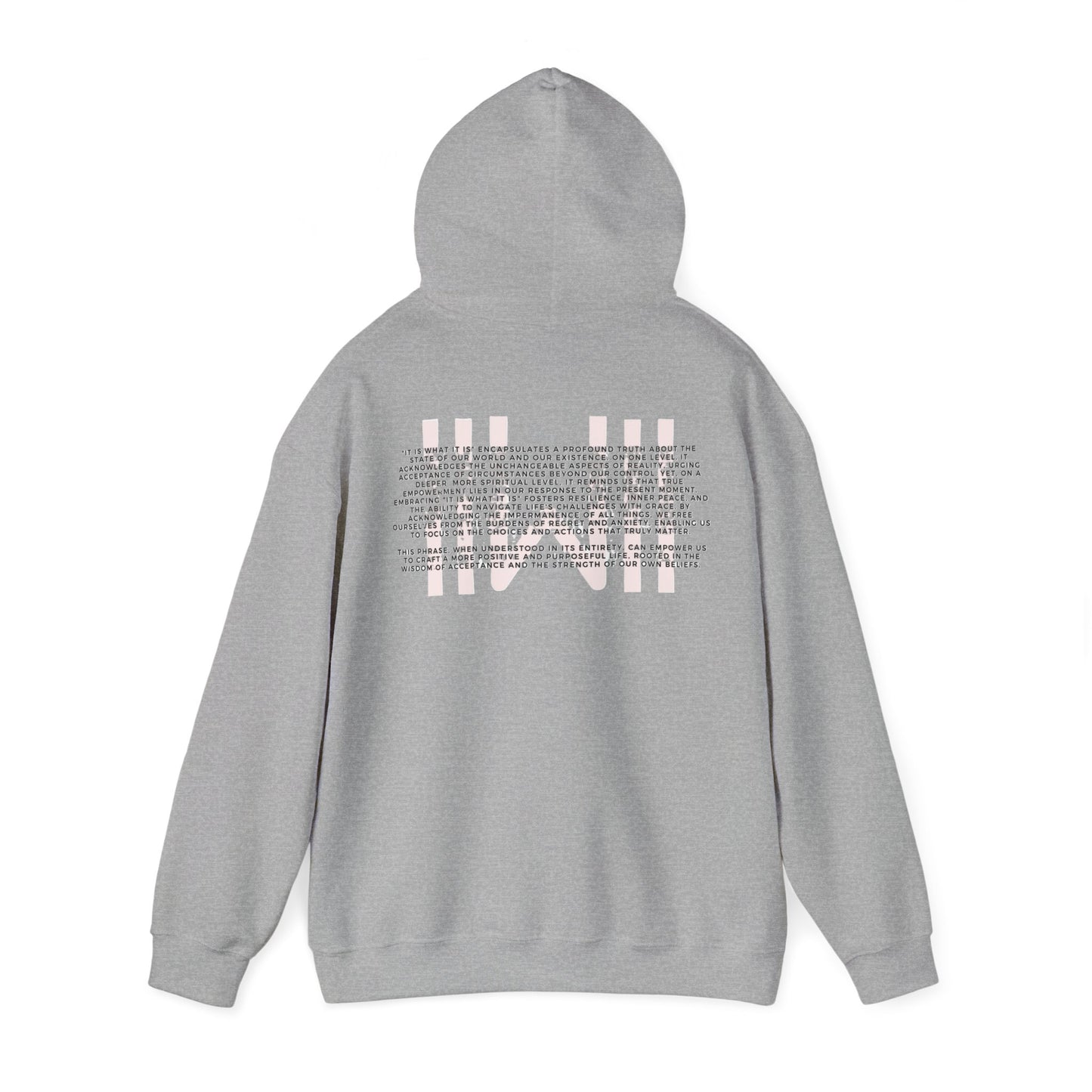 Hoody - IIWII logo branded "statement" Unisex Heavy Blend™ Hooded Sweatshirt