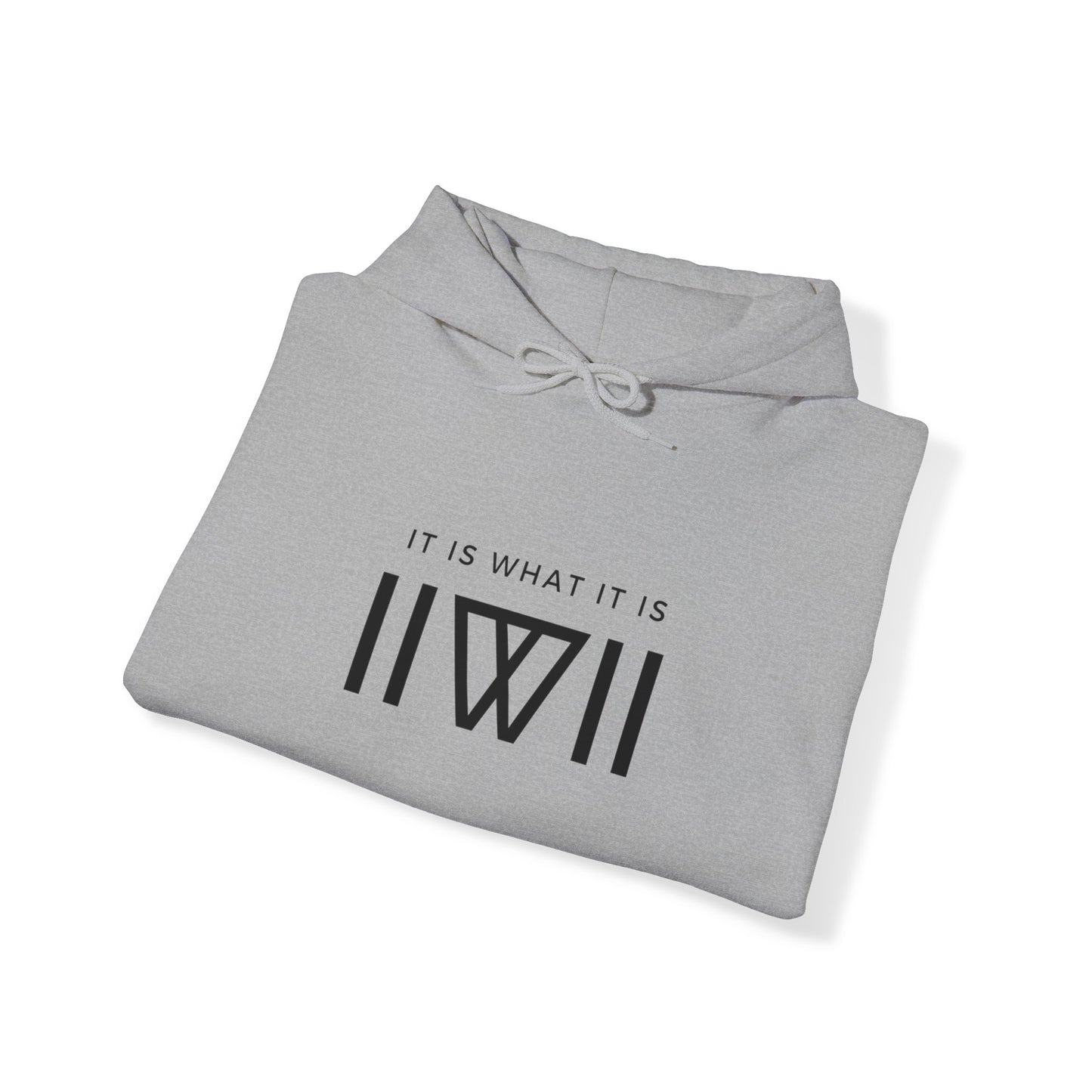 Hoody - IIWII logo branded "statement" Unisex Heavy Blend™ Hooded Sweatshirt