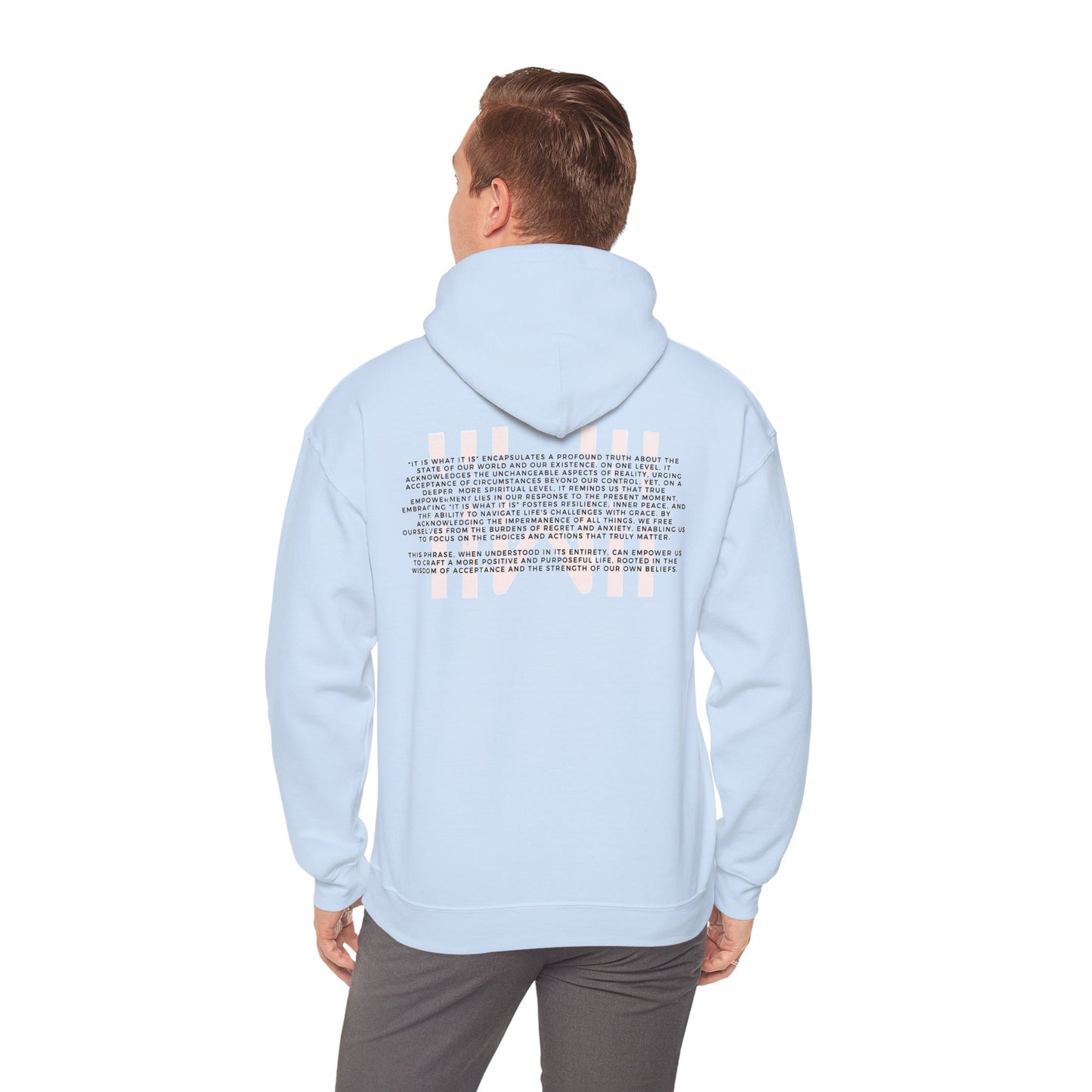 Hoody - IIWII logo branded "statement" Unisex Heavy Blend™ Hooded Sweatshirt
