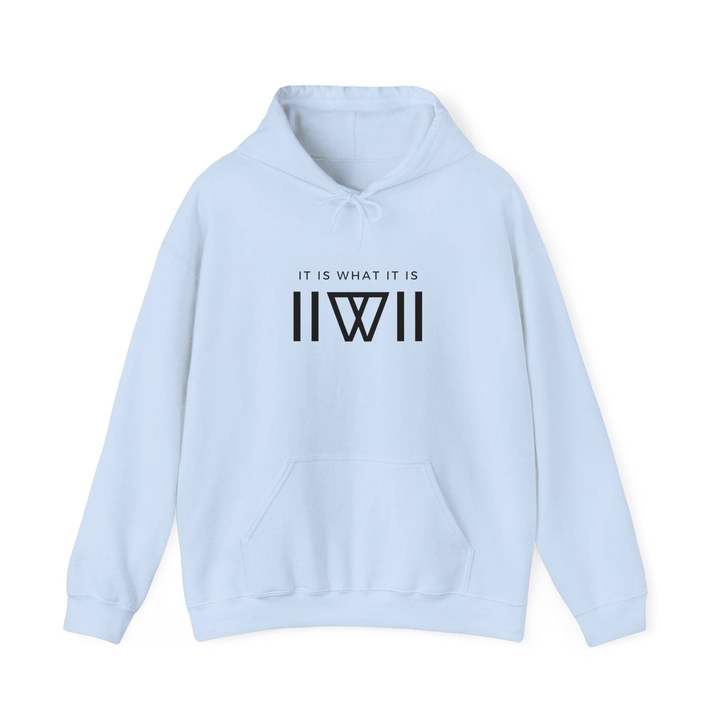 Hoody - IIWII logo branded "statement" Unisex Heavy Blend™ Hooded Sweatshirt