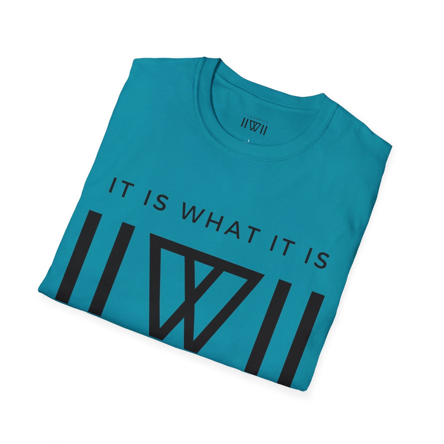 T-Shirt - The Big Logo - IIWII "It Is What It Is" Unisex Soft style T-Shirt tee