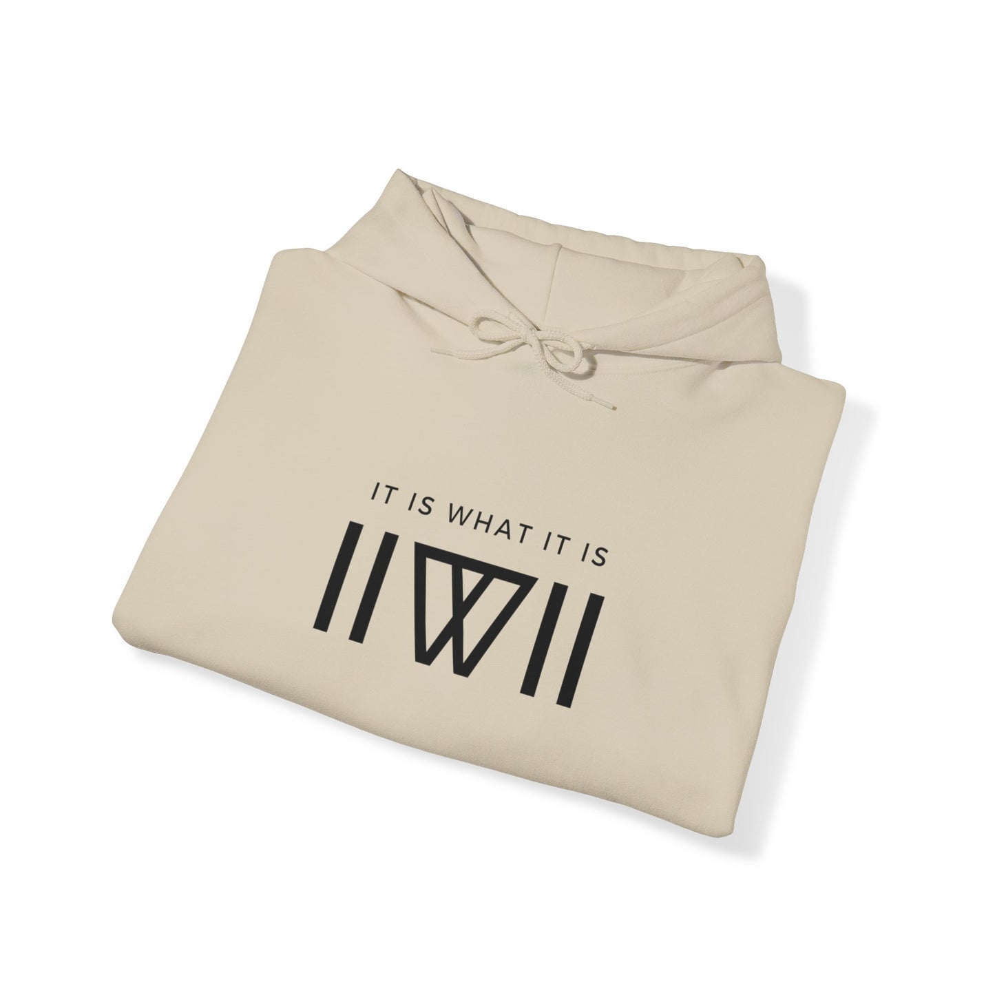 Hoody - IIWII logo branded "statement" Unisex Heavy Blend™ Hooded Sweatshirt