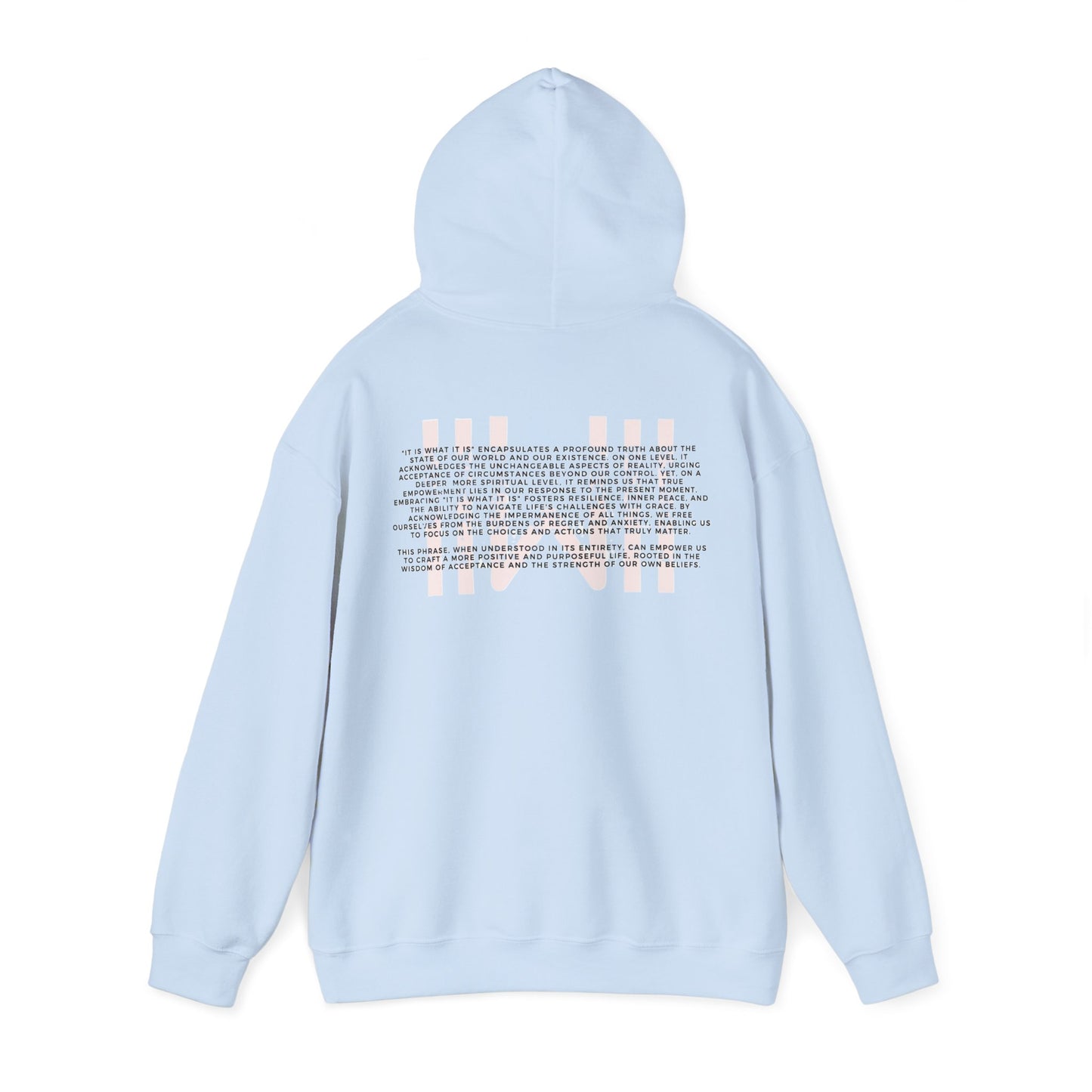Hoody - IIWII logo branded "statement" Unisex Heavy Blend™ Hooded Sweatshirt