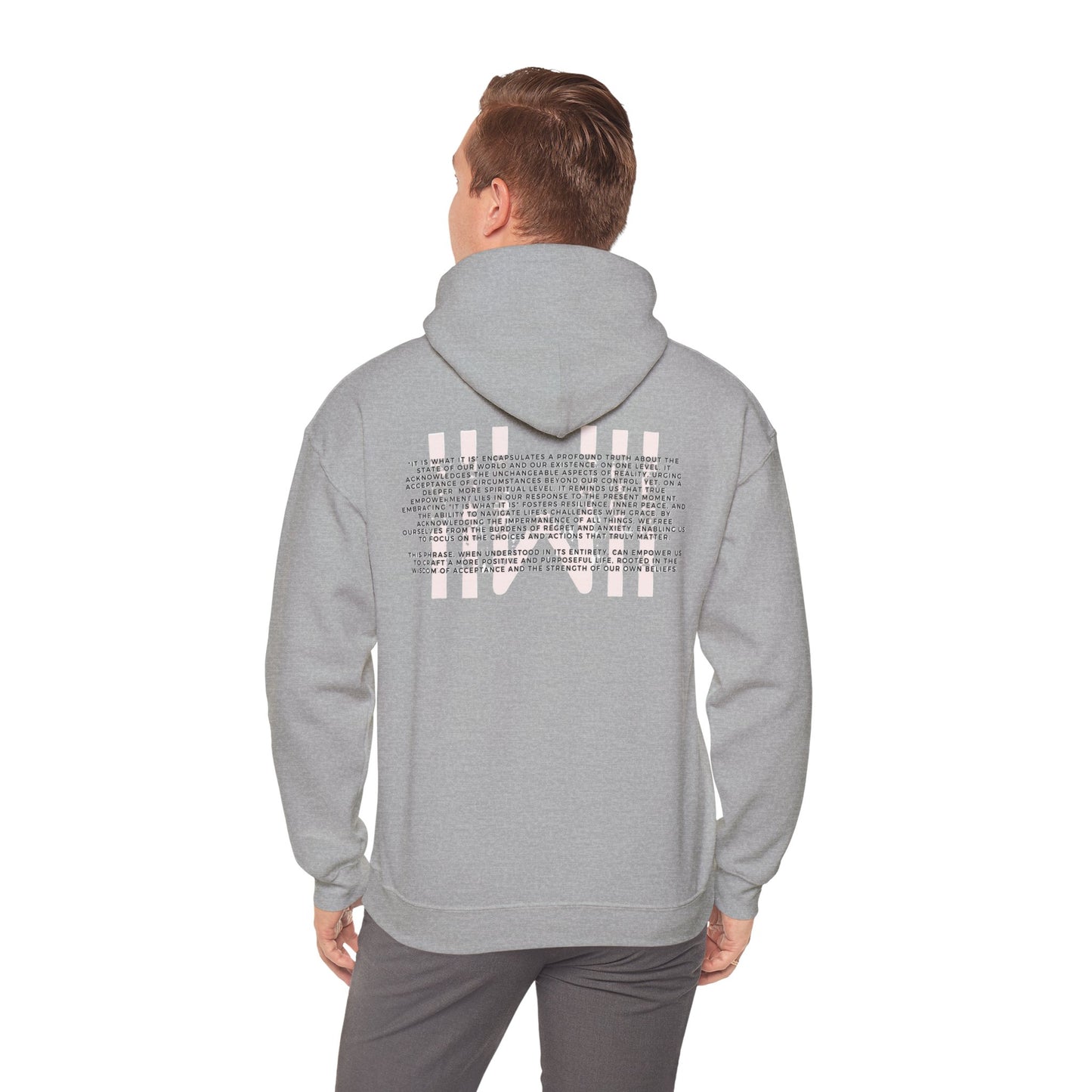 Hoody - IIWII logo branded "statement" Unisex Heavy Blend™ Hooded Sweatshirt