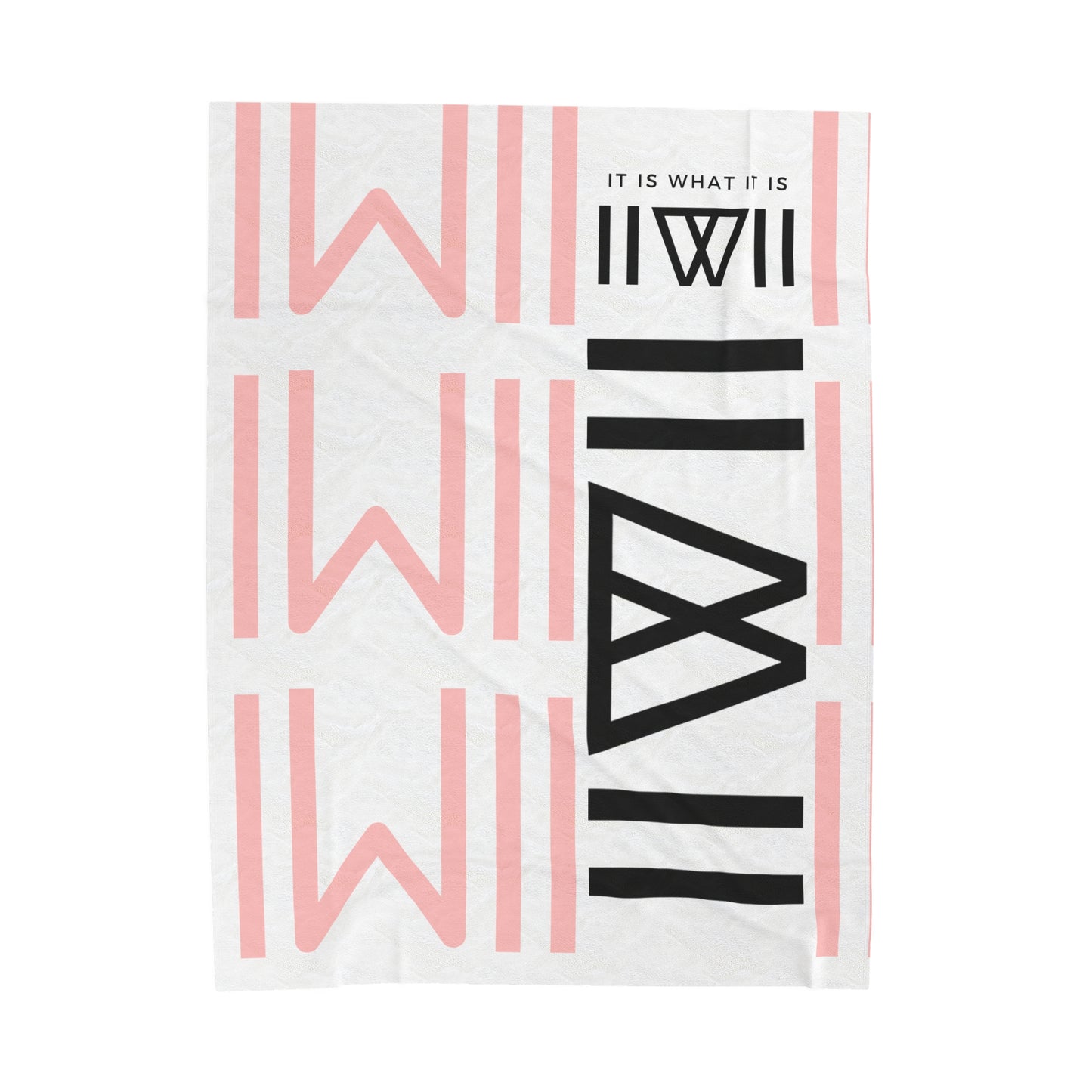 Blanket Bedcover - IIWII branded logo Velveteen Plush Blanket