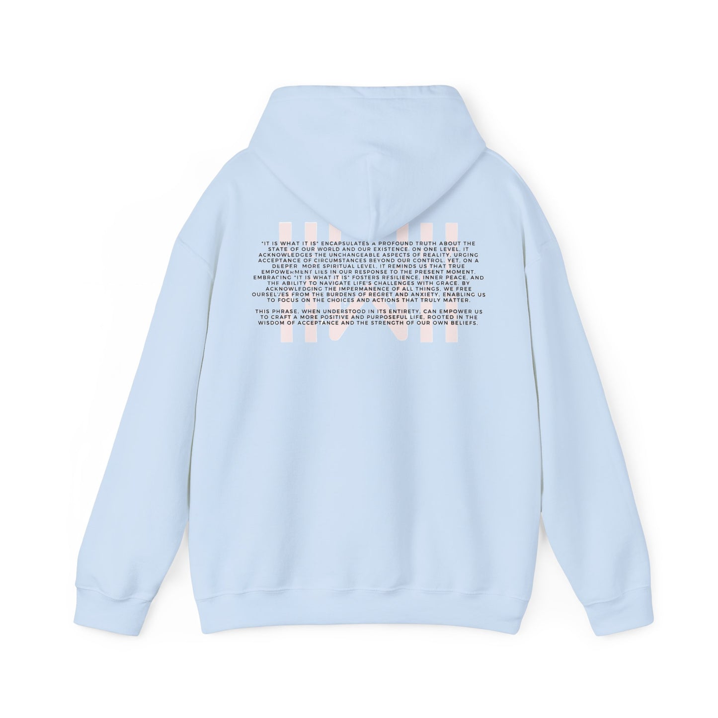 Hoody - IIWII logo branded "statement" Unisex Heavy Blend™ Hooded Sweatshirt