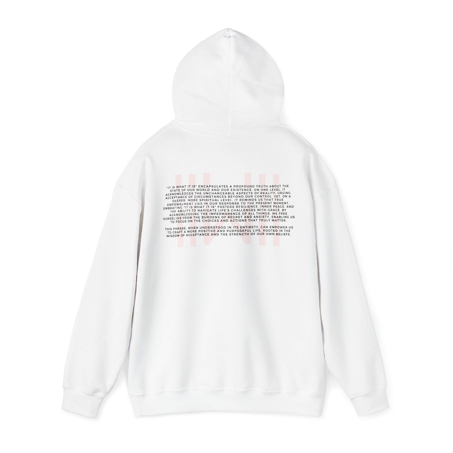 Hoody - IIWII logo branded "statement" Unisex Heavy Blend™ Hooded Sweatshirt