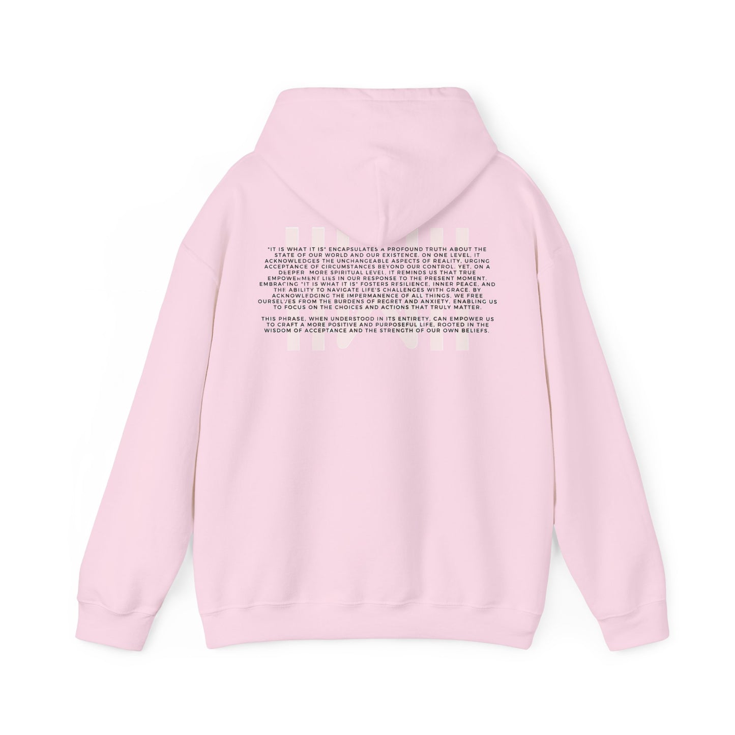 Hoody - IIWII logo branded "statement" Unisex Heavy Blend™ Hooded Sweatshirt