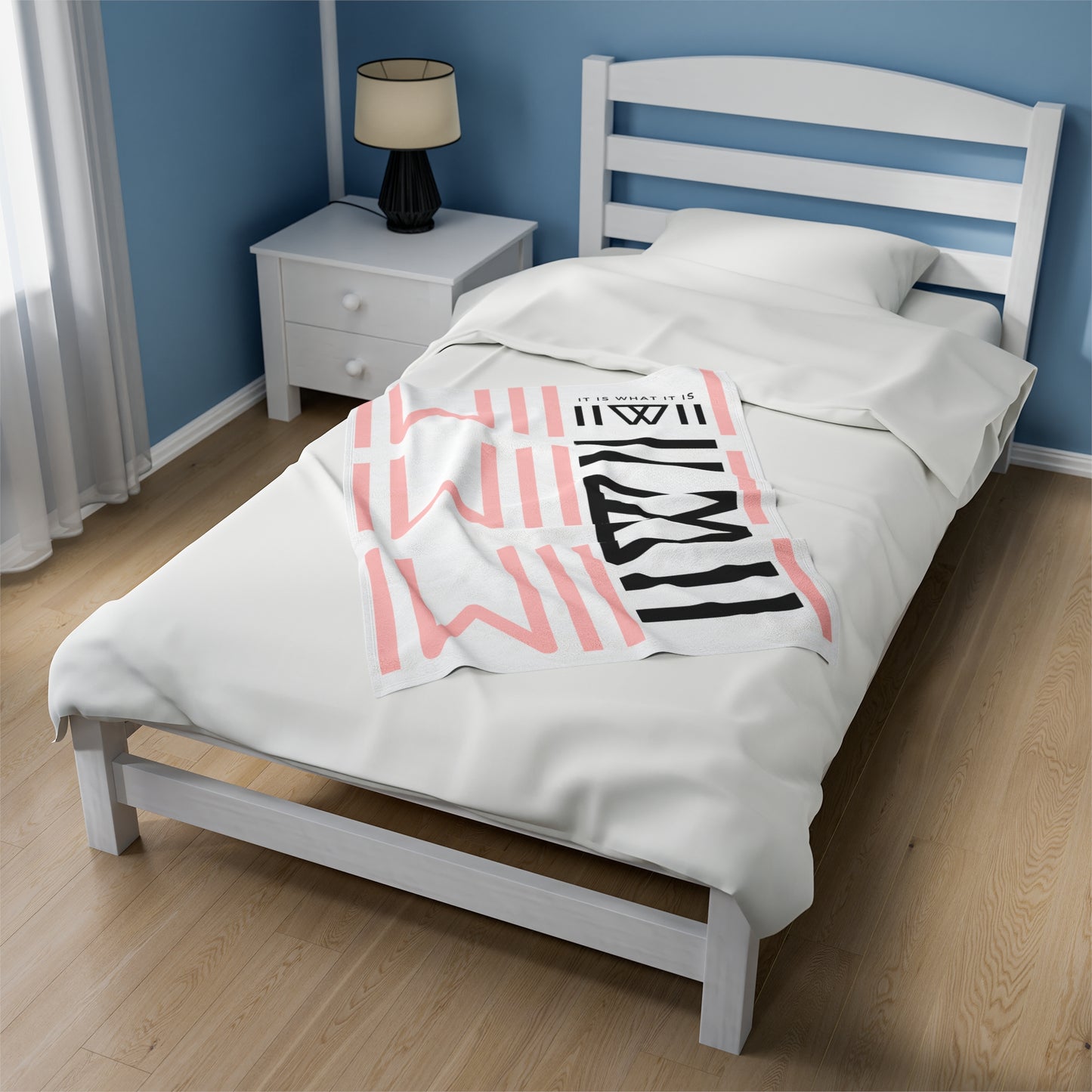 Blanket Bedcover - IIWII branded logo Velveteen Plush Blanket
