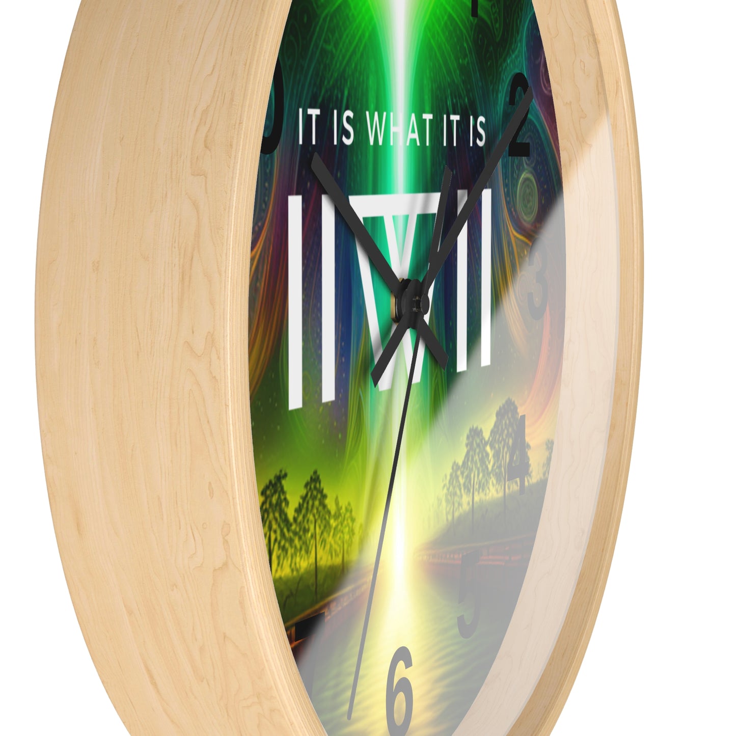 Wall Clock - IIWII logo "Higher Place" Clock