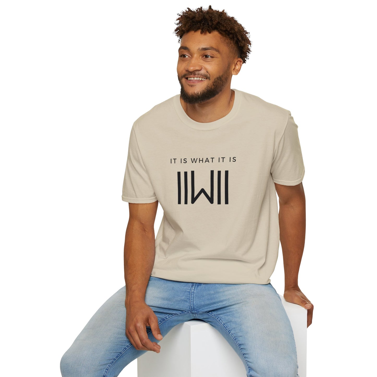 T-shirt - IIWII "It Is What It Is" Unisex Softstyle T-Shirt tee