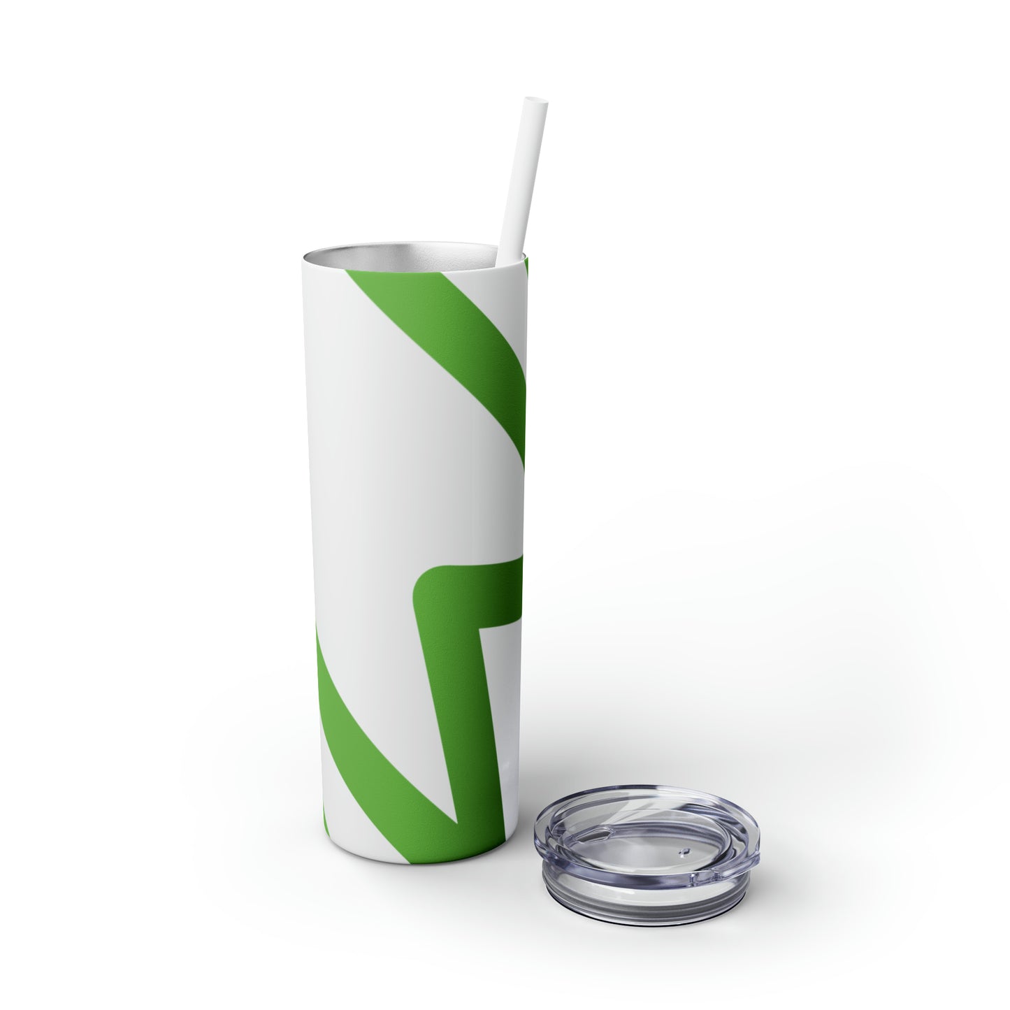Water Bottle Flask Tumbler - IIWII Skinny Tumbler with Straw, 20oz