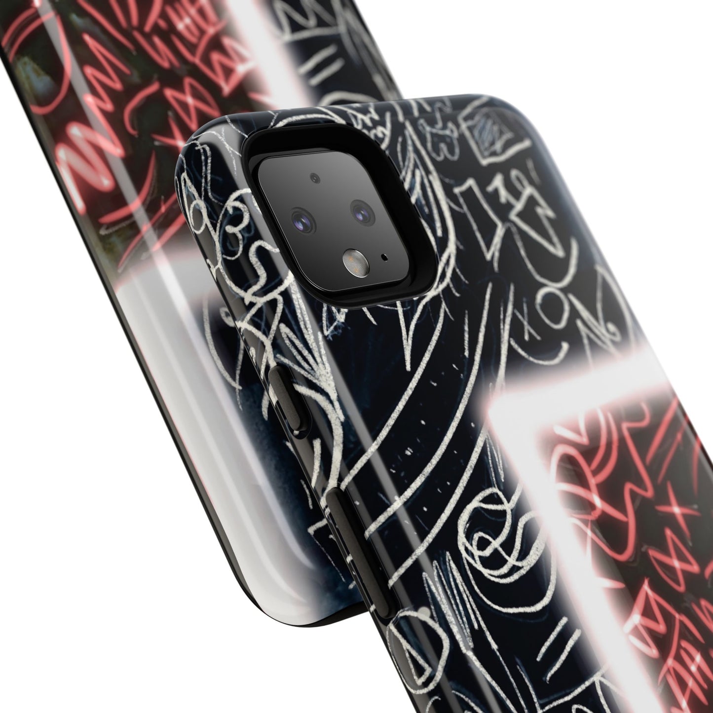 Artistic Phone Case - Unique Design with Quote