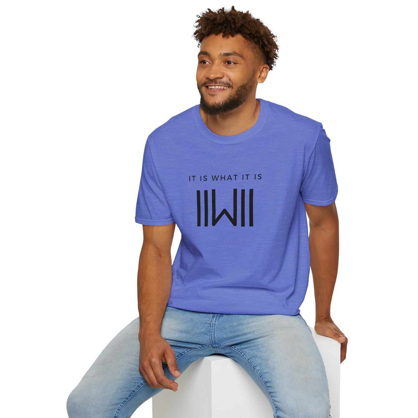 T-shirt - IIWII "It Is What It Is" Unisex Softstyle T-Shirt tee