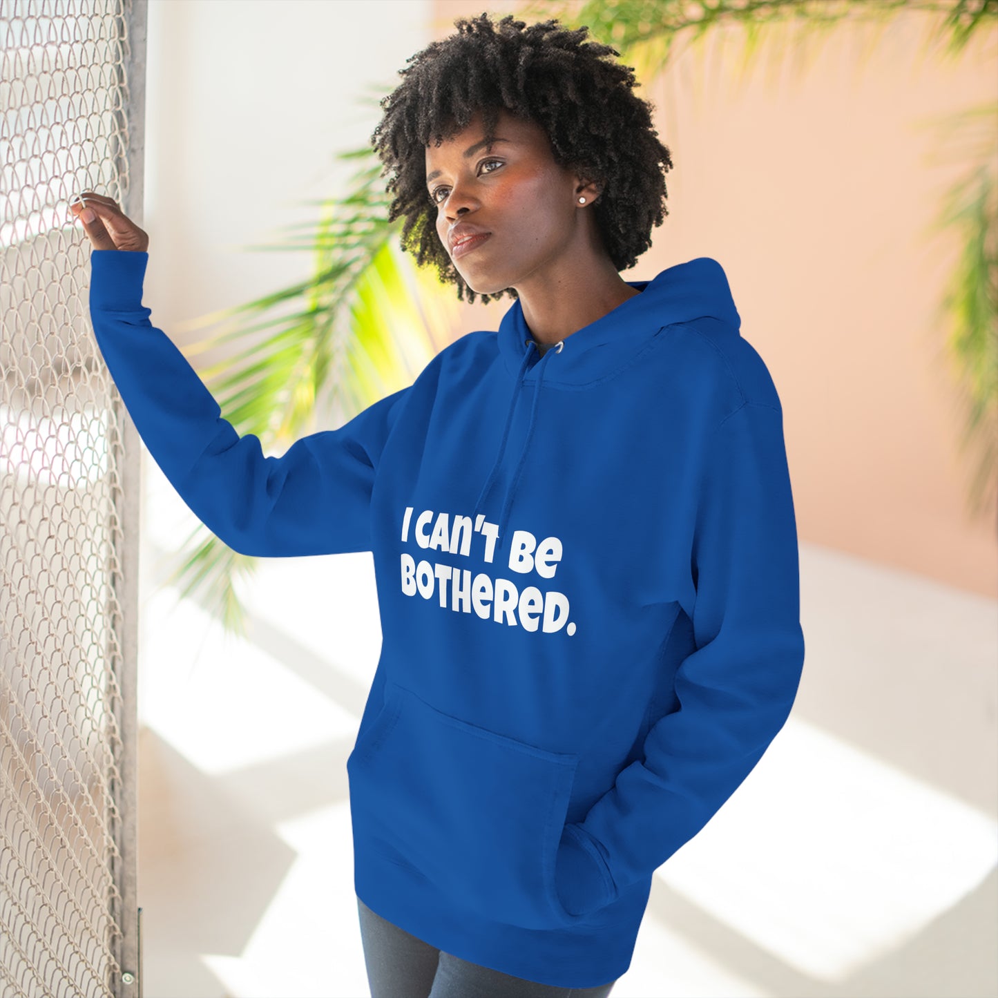 Hoody "I can't be bothered." IIWII – Unisex Premium Pullover Hoodie