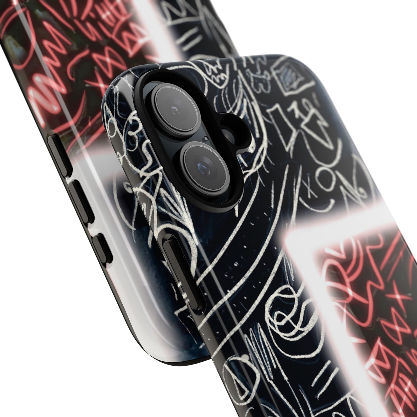 Artistic Phone Case - Unique Design with Quote