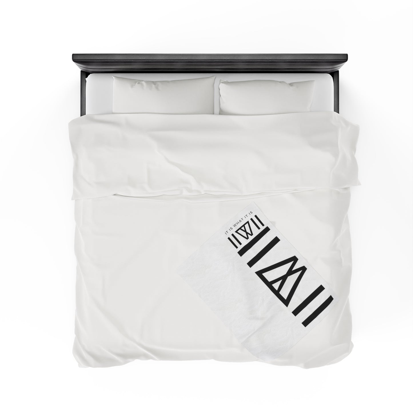 IIWII branded *LOGO* Velveteen Plush Blanket