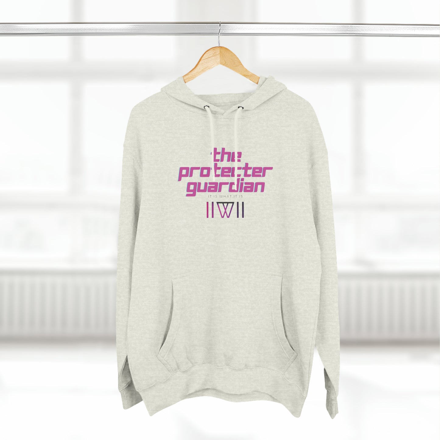 Hoody "Inter-dimensional, crumble bunnies" This is The Protector Guardian,  Unisex Premium Pullover Hoodie