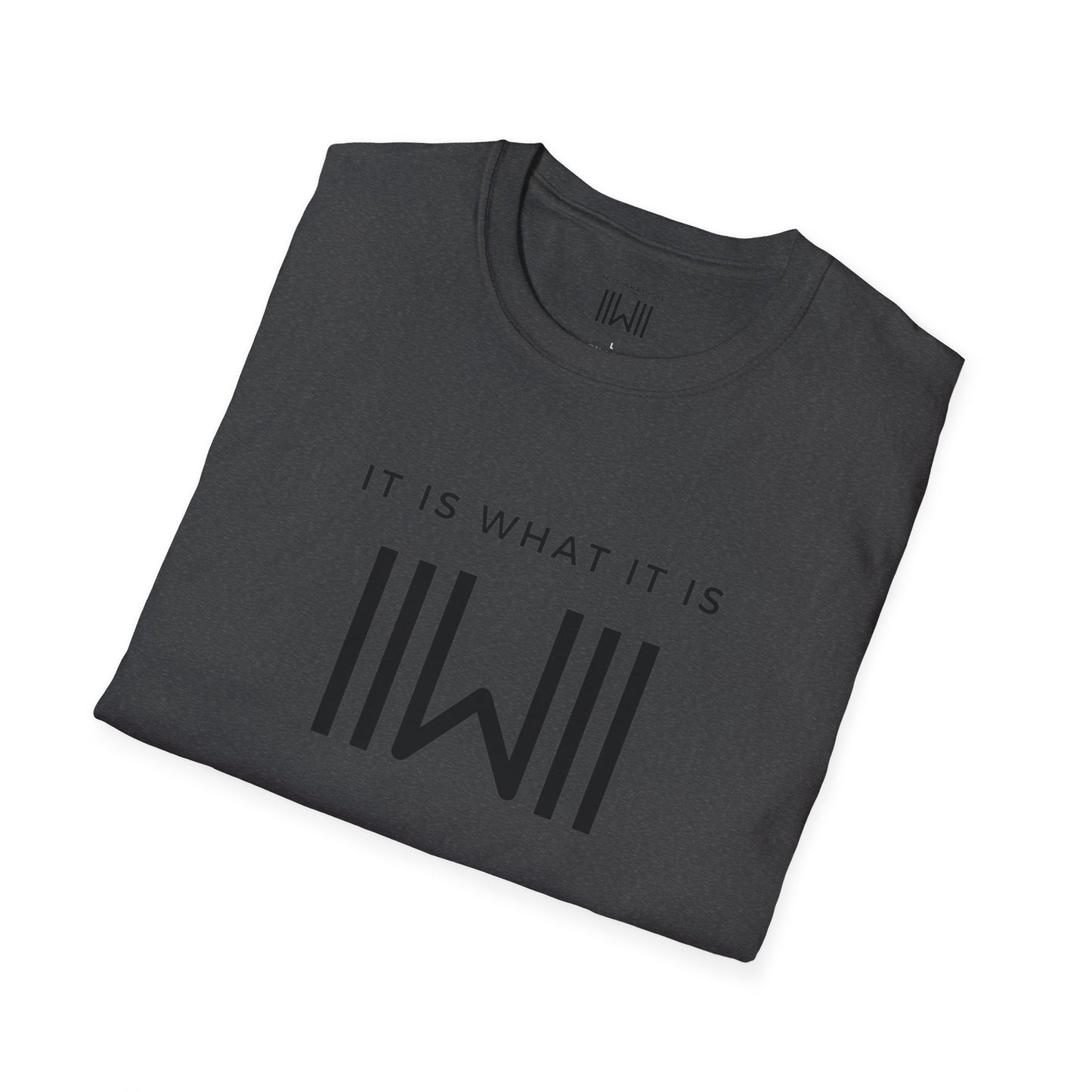 T-shirt - IIWII "It Is What It Is" Unisex Softstyle T-Shirt tee