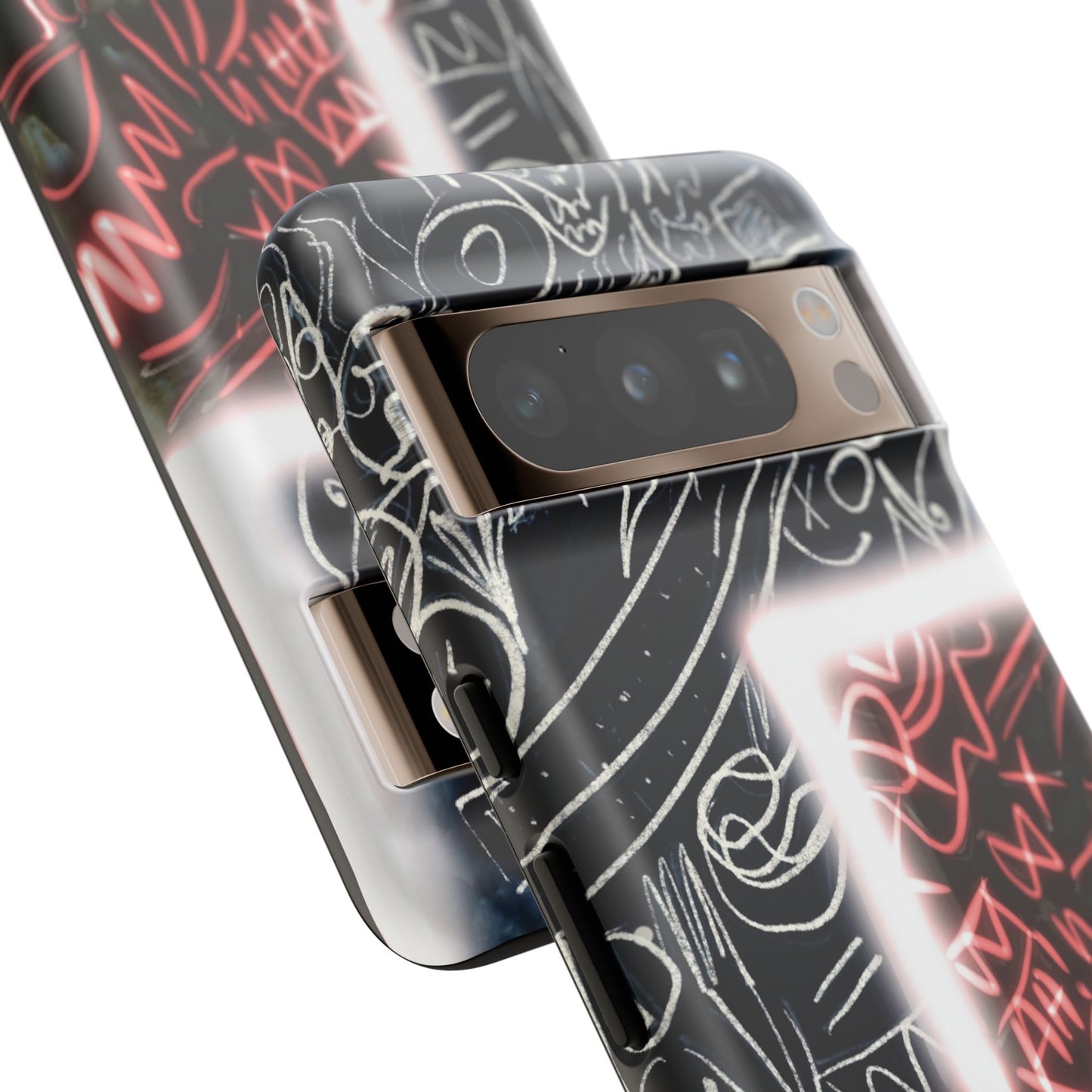 Artistic Phone Case - Unique Design with Quote