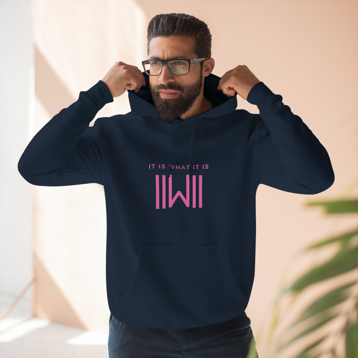 Comfy Hoody IIWII - It Is What It Is - Unisex Premium Pullover Hoodie