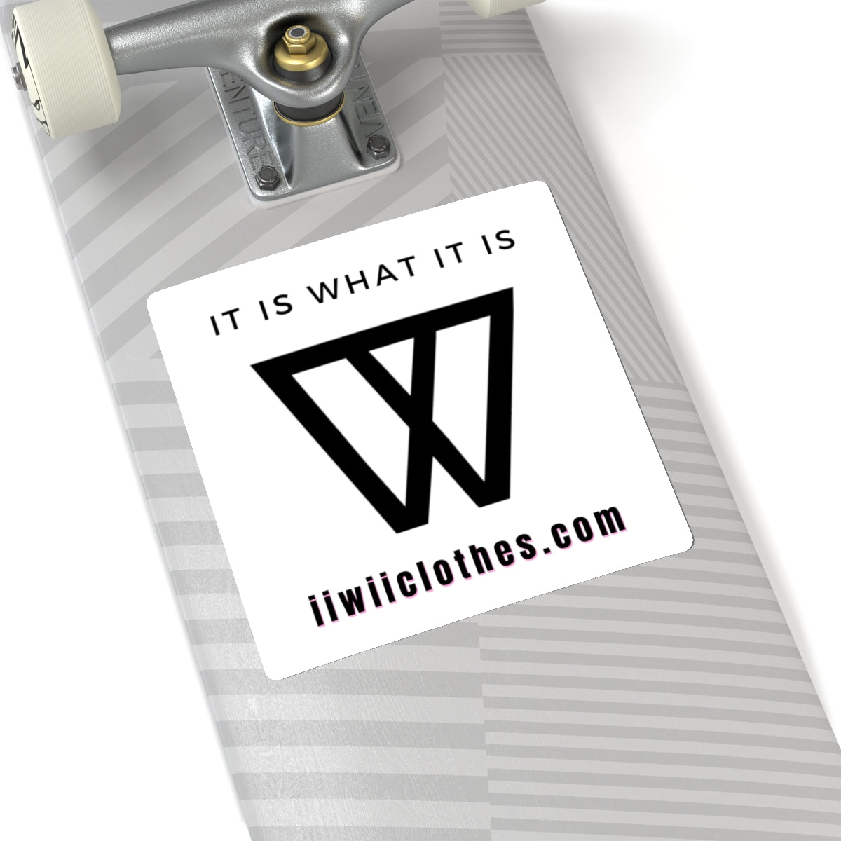 IIWII *graphic logo* Kiss-Cut Stickers
