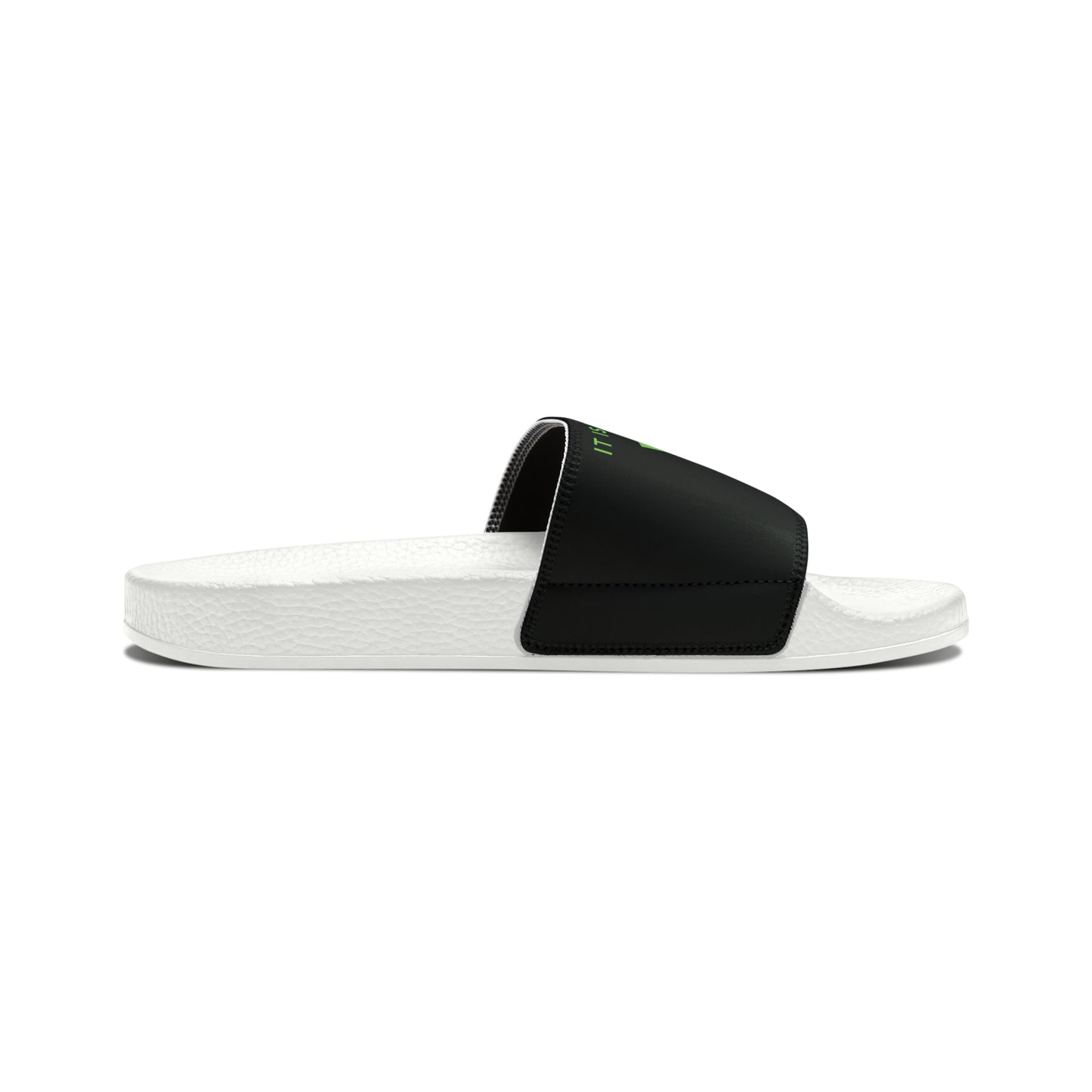 Slide Sandals Flip Flops - IIWII logo branded - Men's PU Slide Sandals