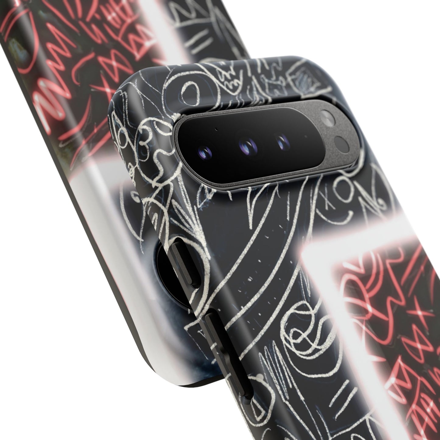 Artistic Phone Case - Unique Design with Quote
