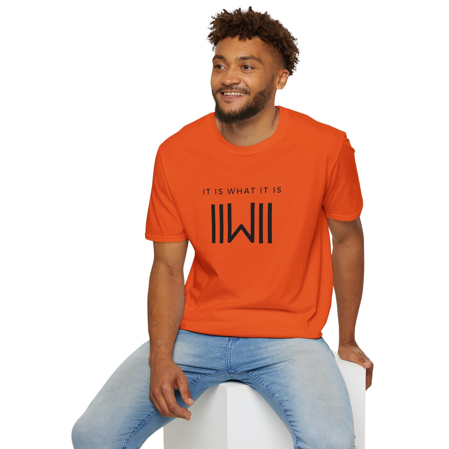 T-shirt - IIWII "It Is What It Is" Unisex Softstyle T-Shirt tee