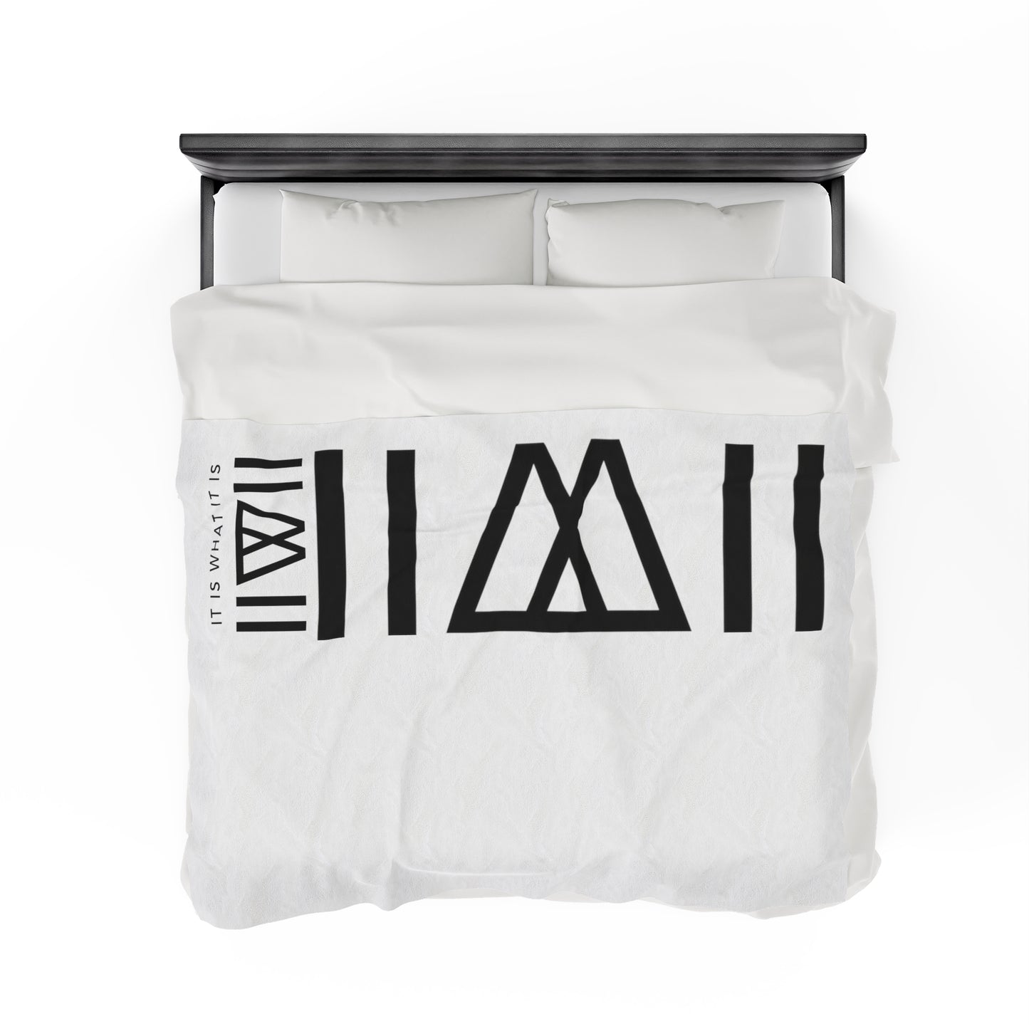 IIWII branded *LOGO* Velveteen Plush Blanket