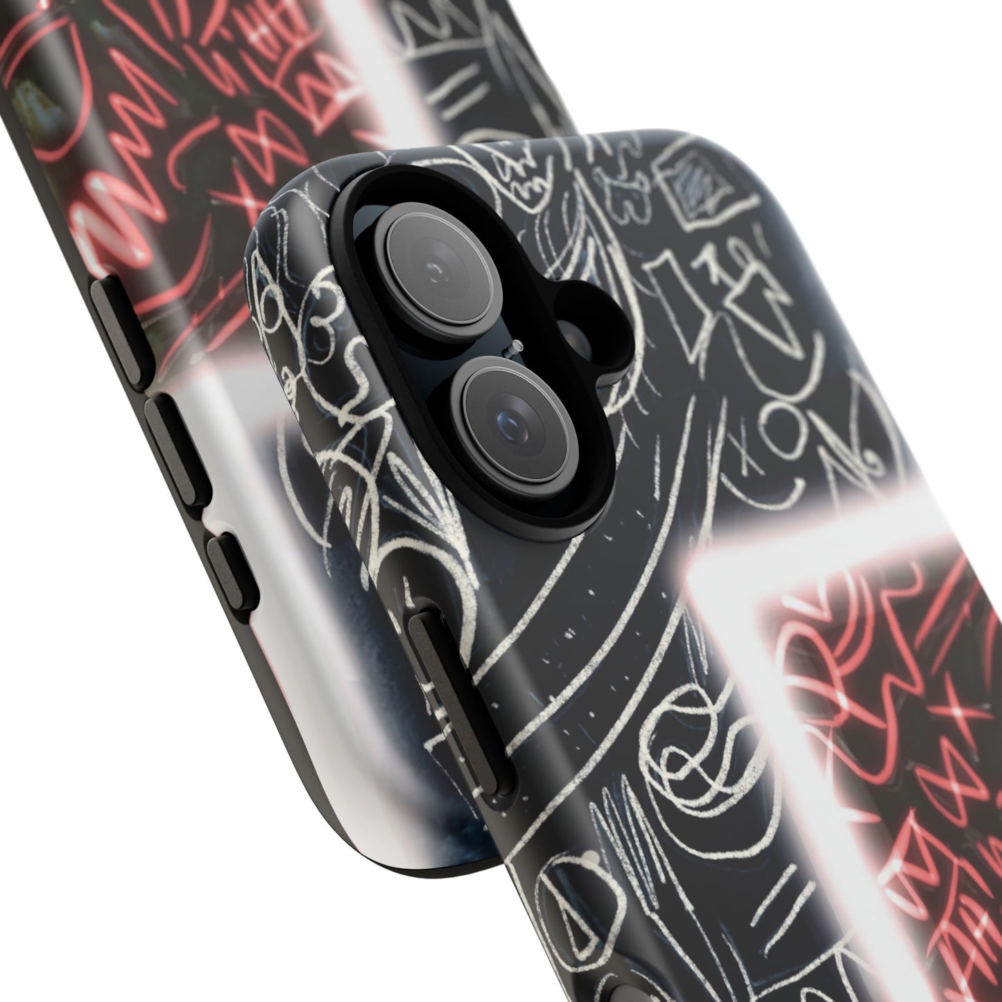 Artistic Phone Case - Unique Design with Quote