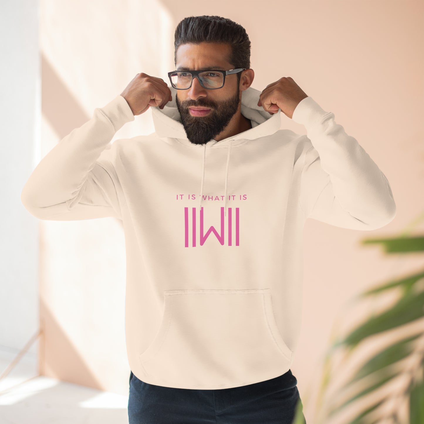 Comfy Hoody IIWII - It Is What It Is - Unisex Premium Pullover Hoodie