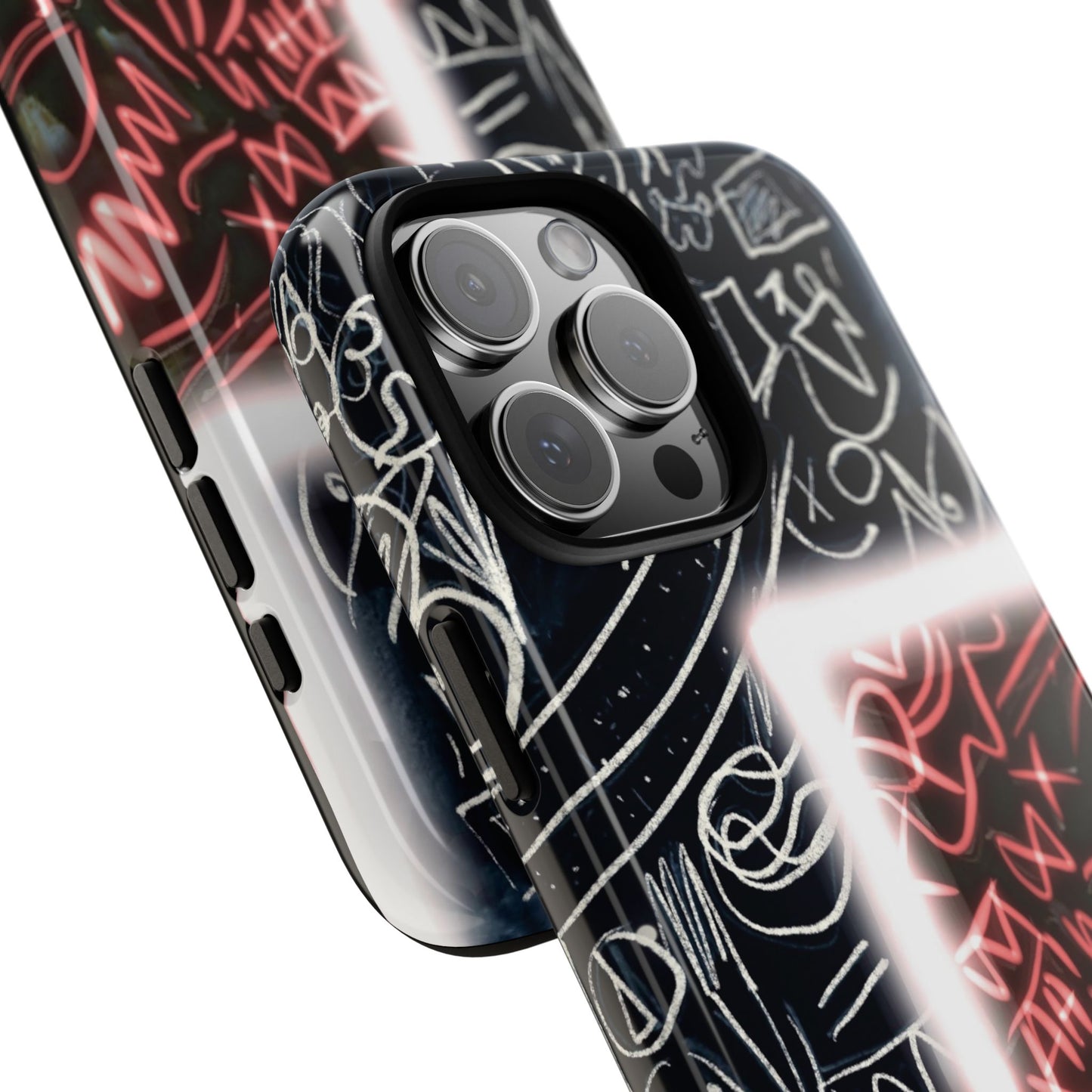 Artistic Phone Case - Unique Design with Quote
