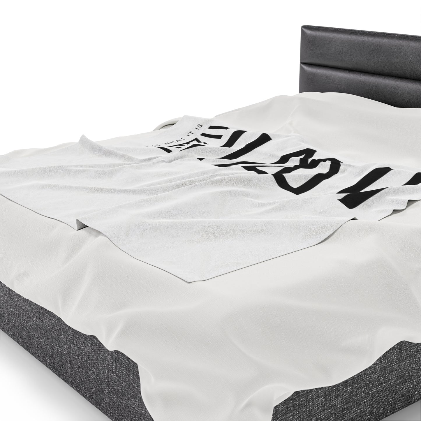 IIWII branded *LOGO* Velveteen Plush Blanket
