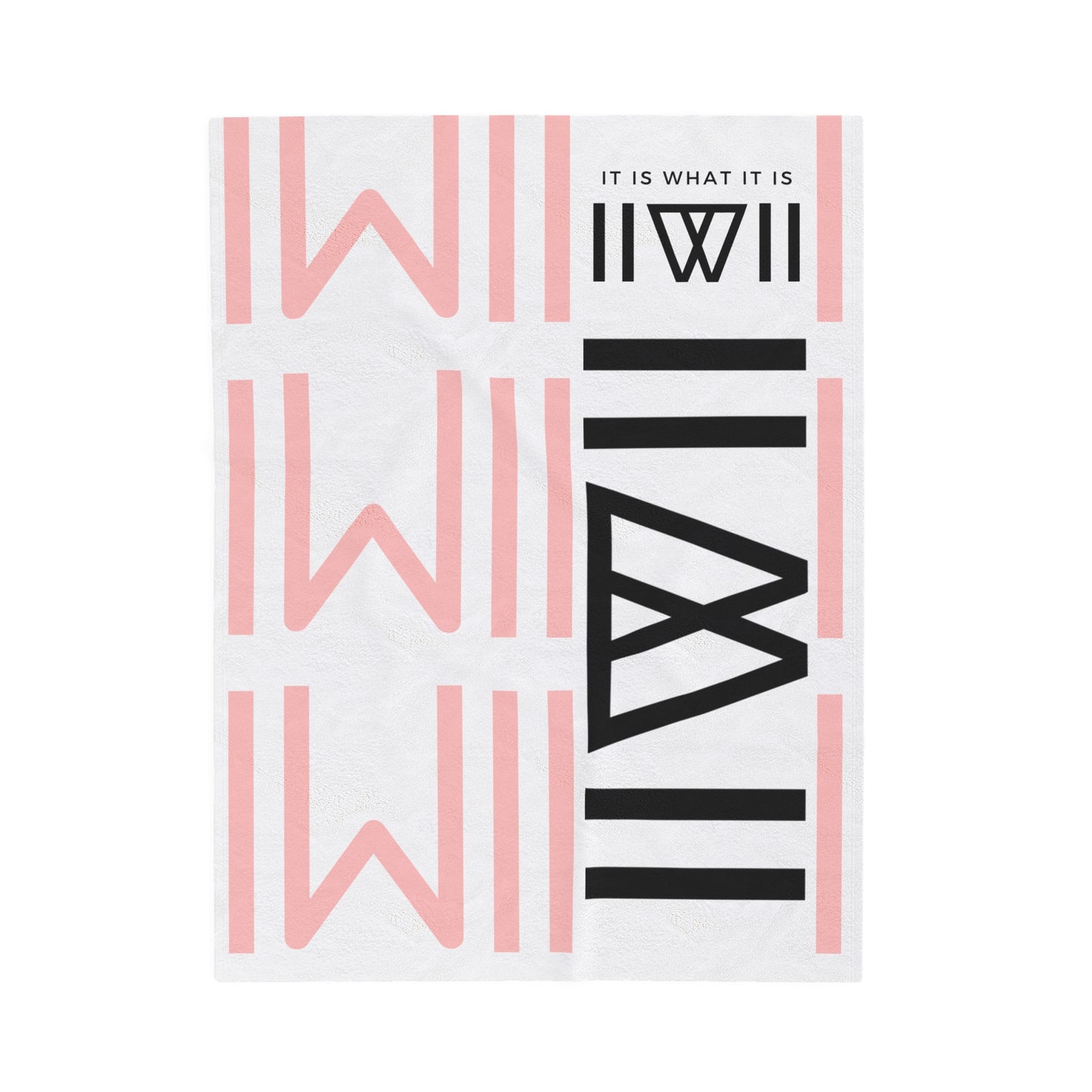 Blanket Bedcover - IIWII branded logo Velveteen Plush Blanket