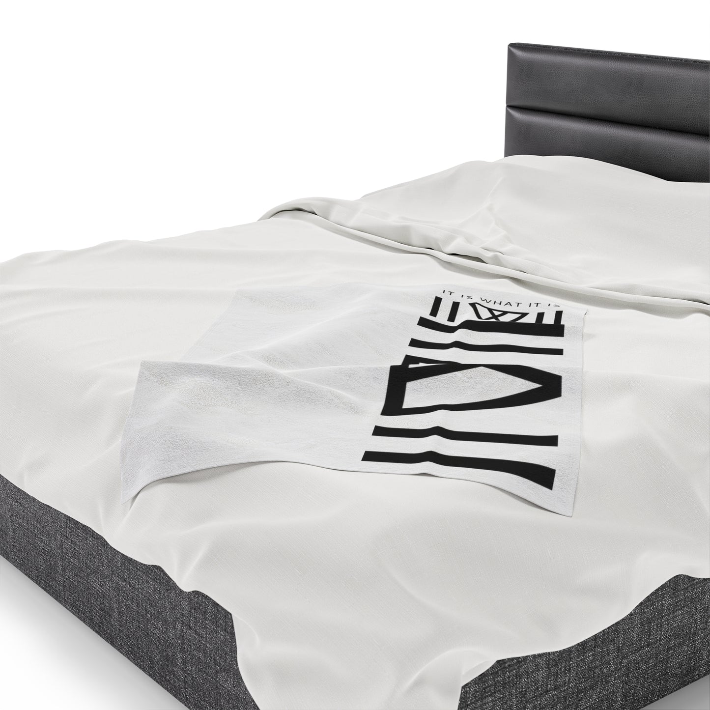 IIWII branded *LOGO* Velveteen Plush Blanket