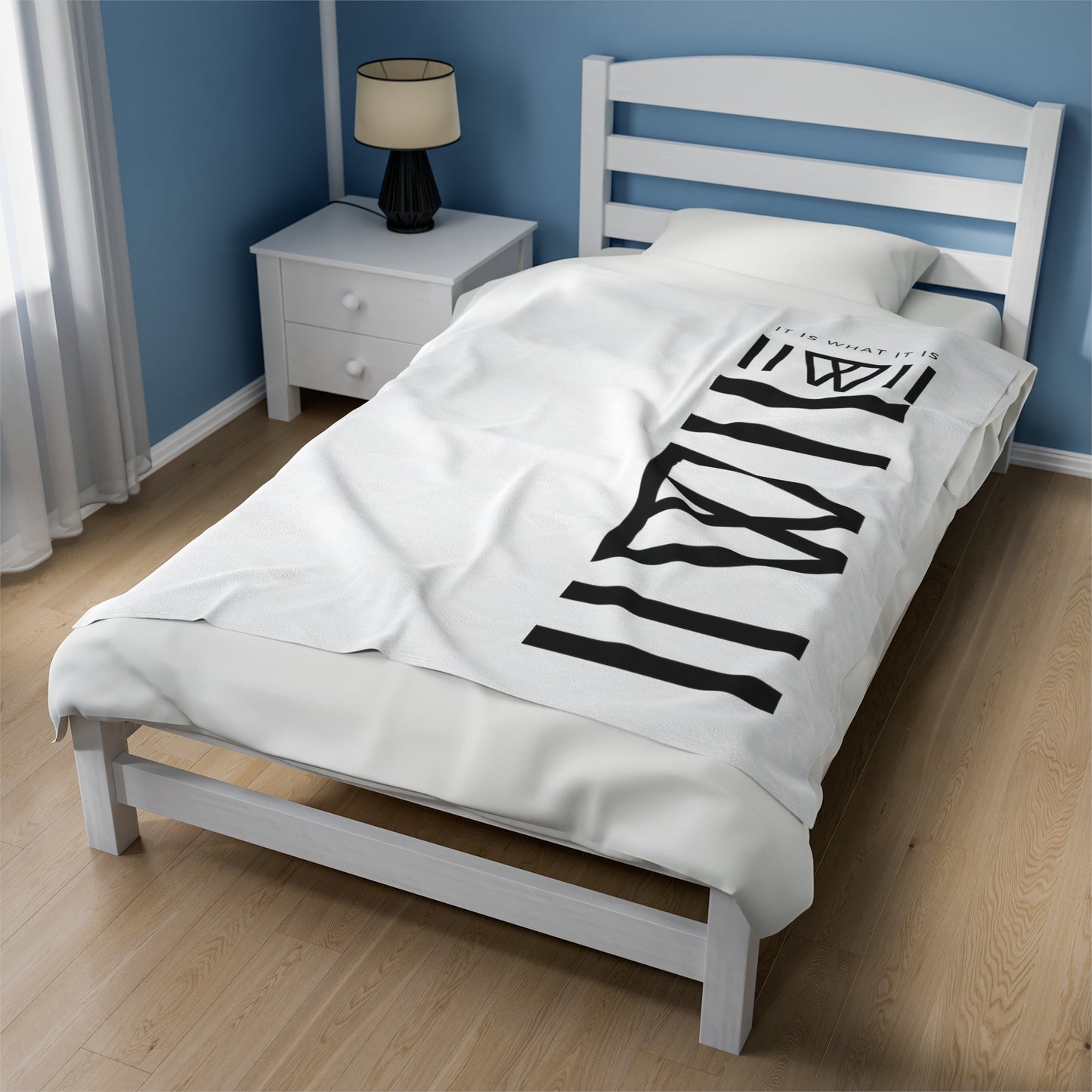 IIWII branded *LOGO* Velveteen Plush Blanket